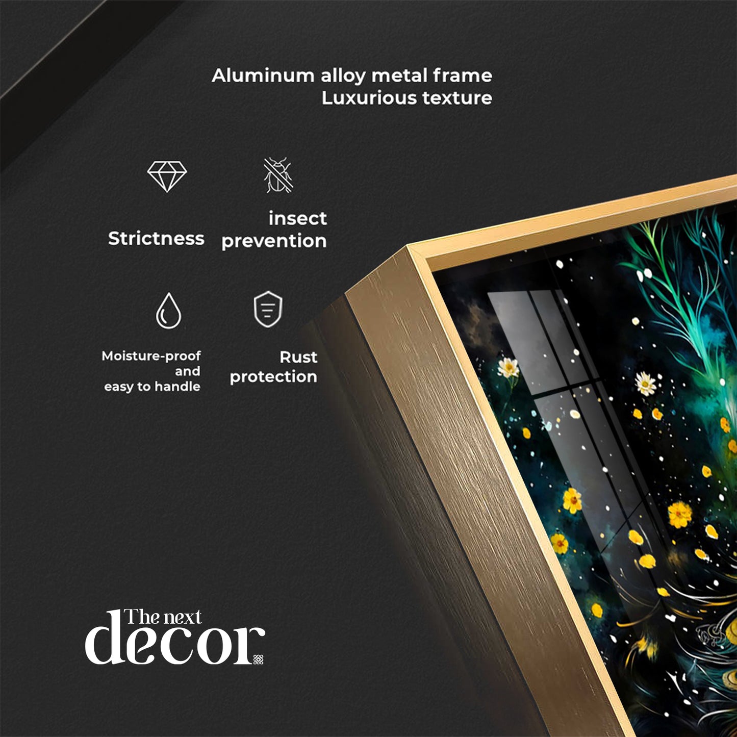 Majestic Vibrant Duo Premium Acrylic Horizontal Wall Art