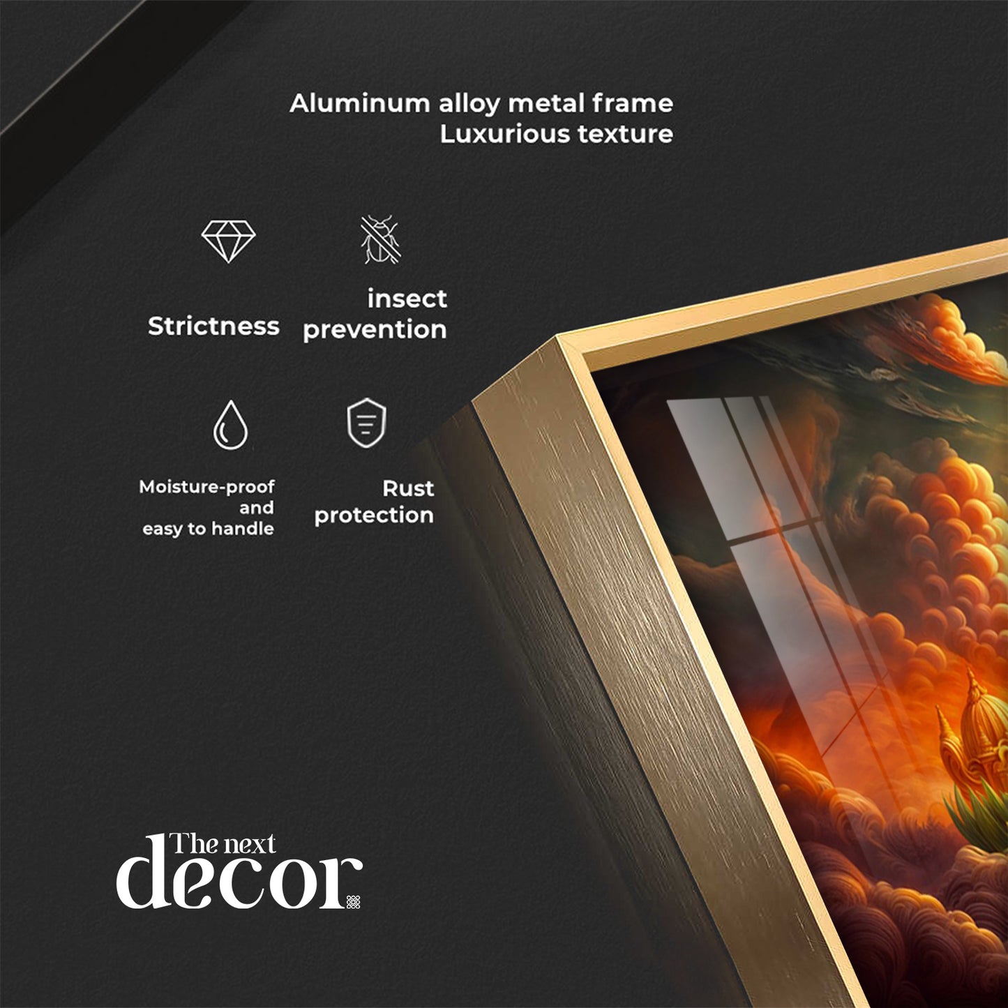 The God of Tranquility Premium Acrylic Horizontal Wall Art