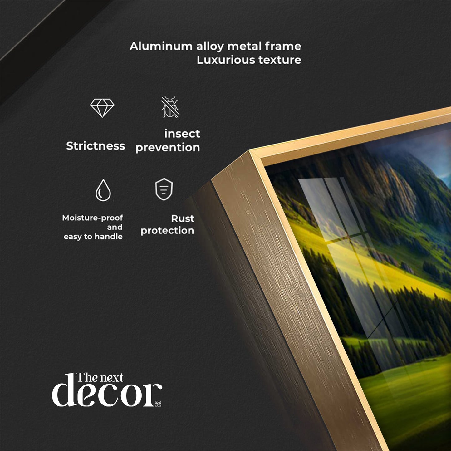 Divine Prosperity Premium Acrylic Horizontal Wall Art