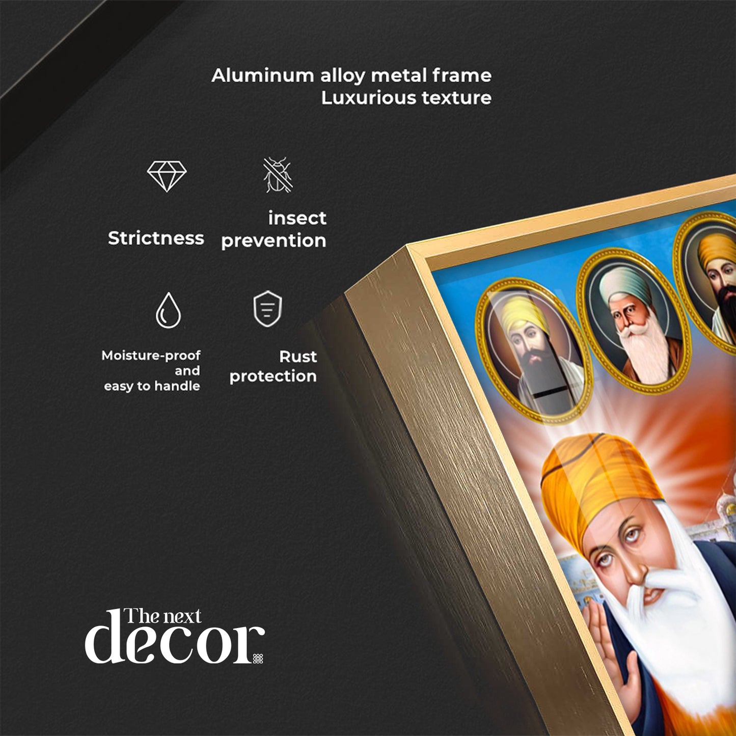 Sri Harmandir Sahib Premium Acrylic Horizontal Wall Art