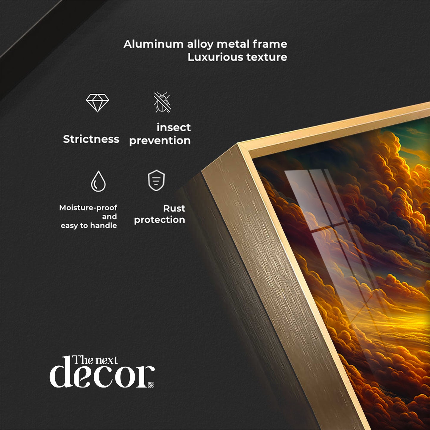 Surya Bhagwan Premium Acrylic Horizontal Wall Art