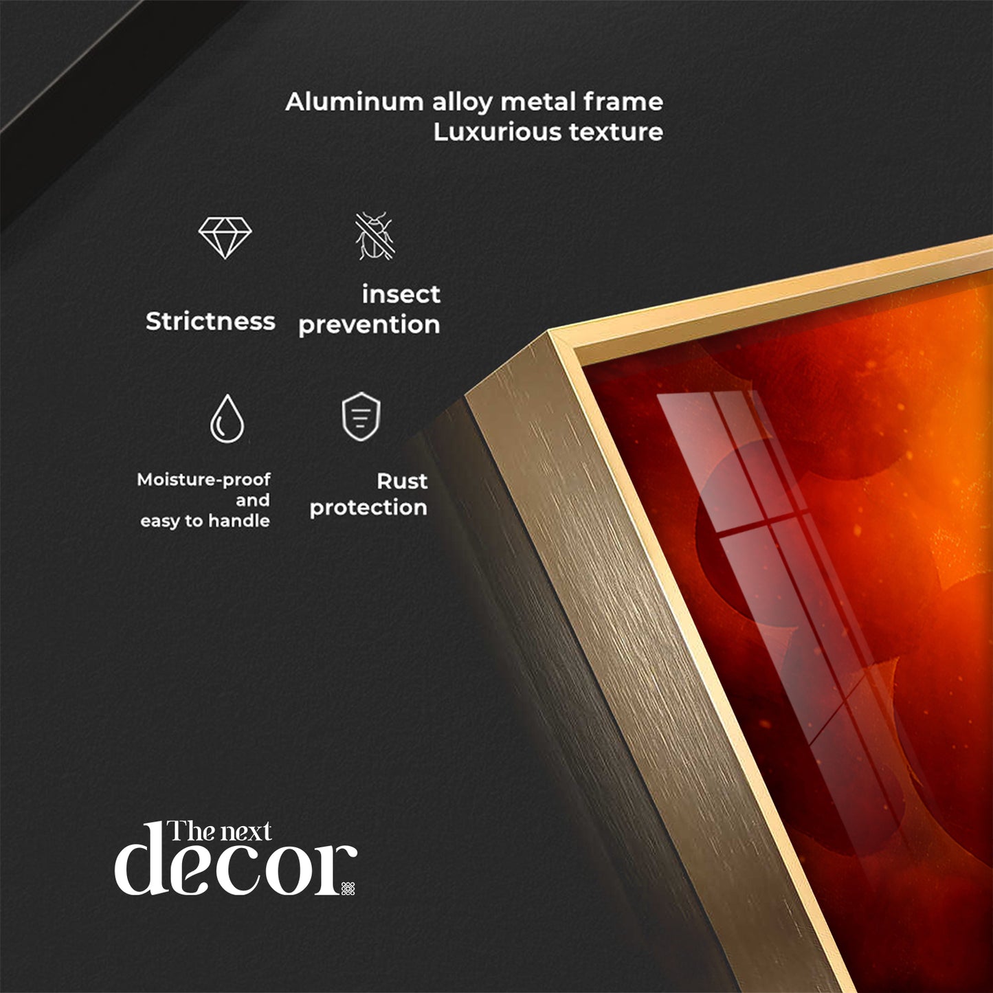 Sunlit Serenity Premium Acrylic Horizontal Wall Art