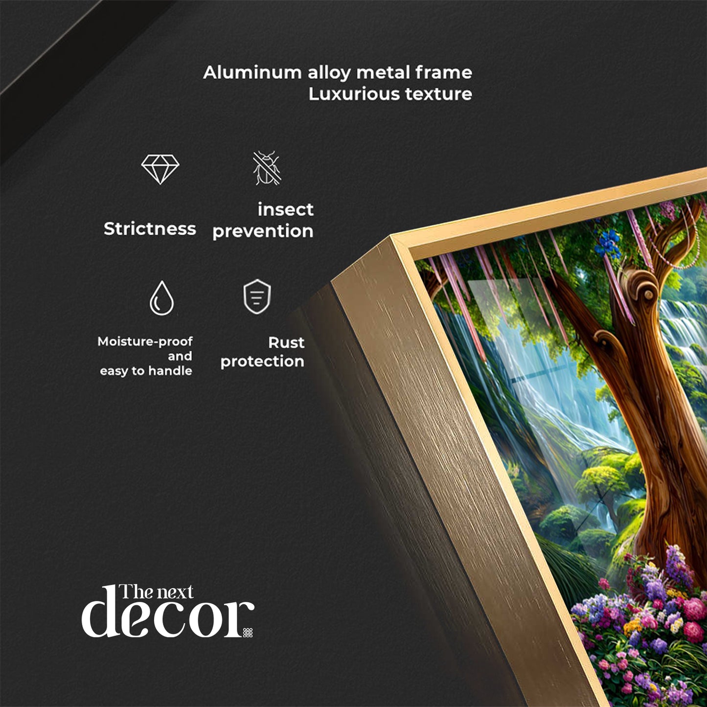 Ethereal Goddess Portraits Premium Acrylic Horizontal Wall Art