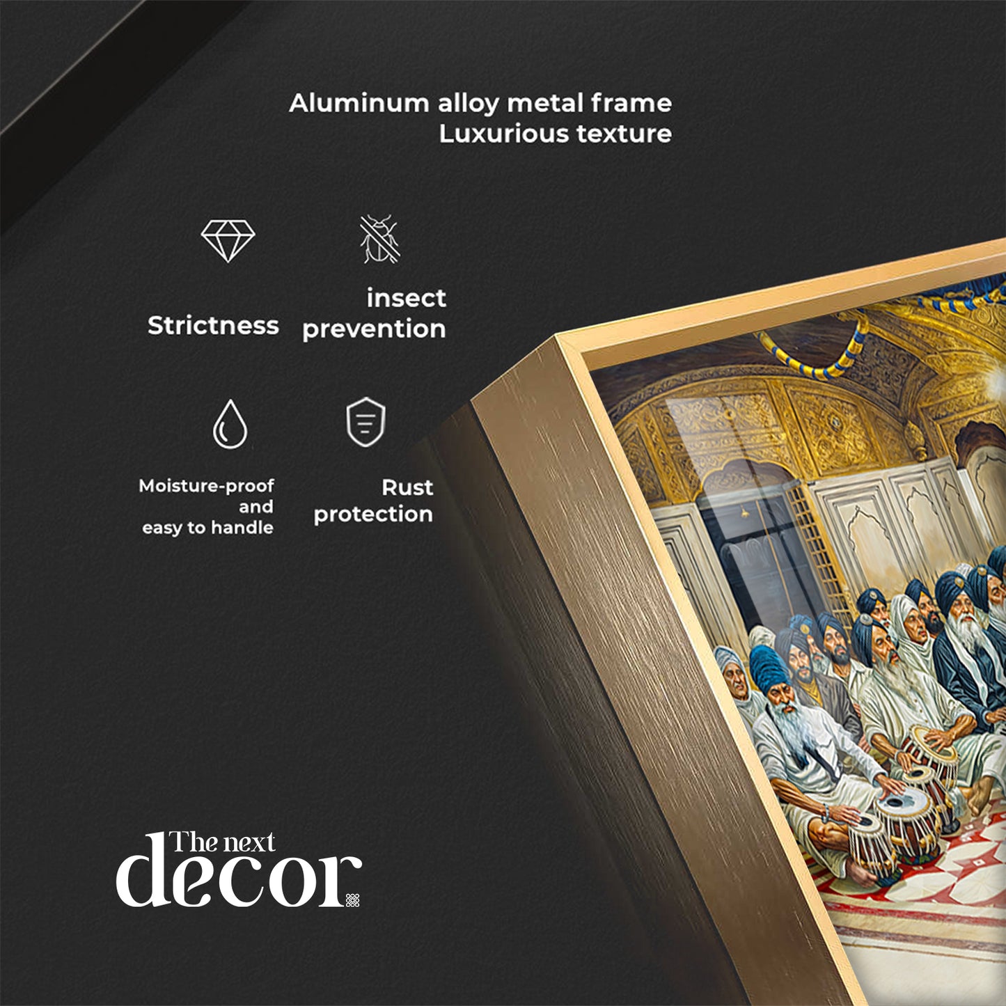 Sri Harmandir Sahib Premium Acrylic Horizontal Wall Art