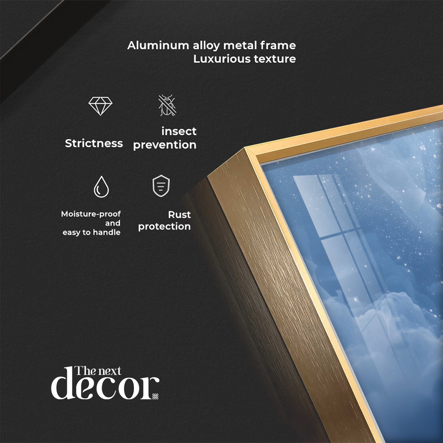 Cloudbound Calm Of Buddha Premium Acrylic Horizontal Wall Art