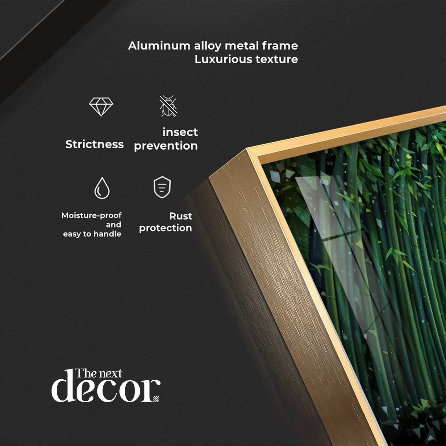 Mindful Buddha In Forest Premium Acrylic Horizontal Wall Art