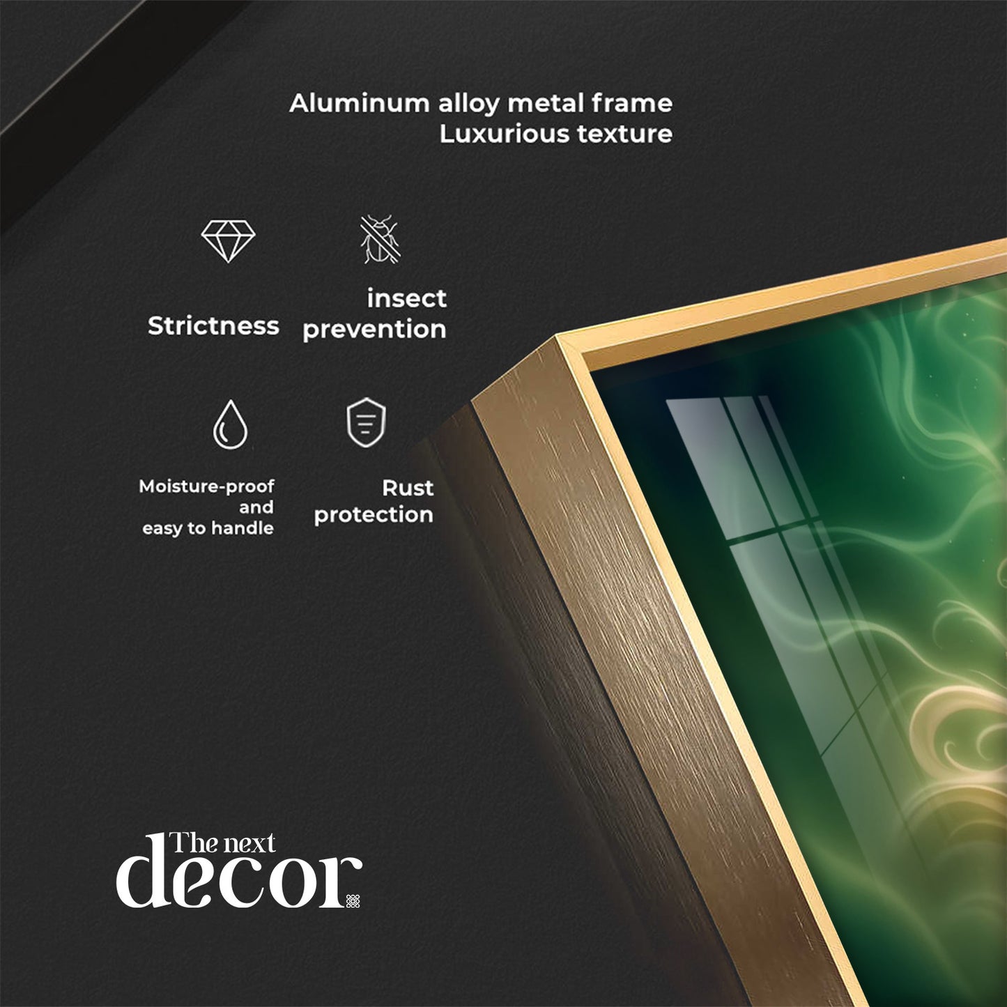 Krishna Radha Divine Connection Premium Acrylic Horizontal Wall Art