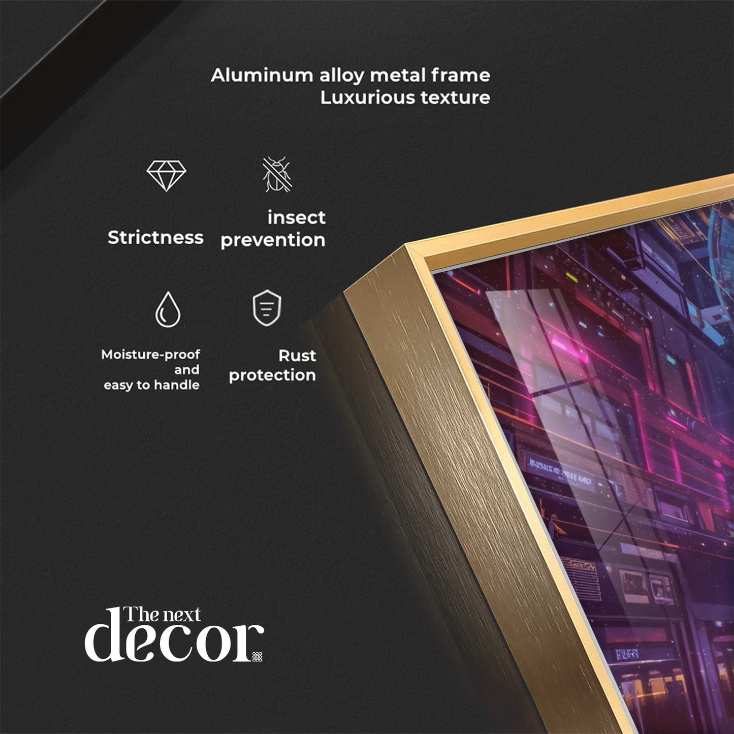 Harmony Buddha Display Premium Acrylic Horizontal Wall Art