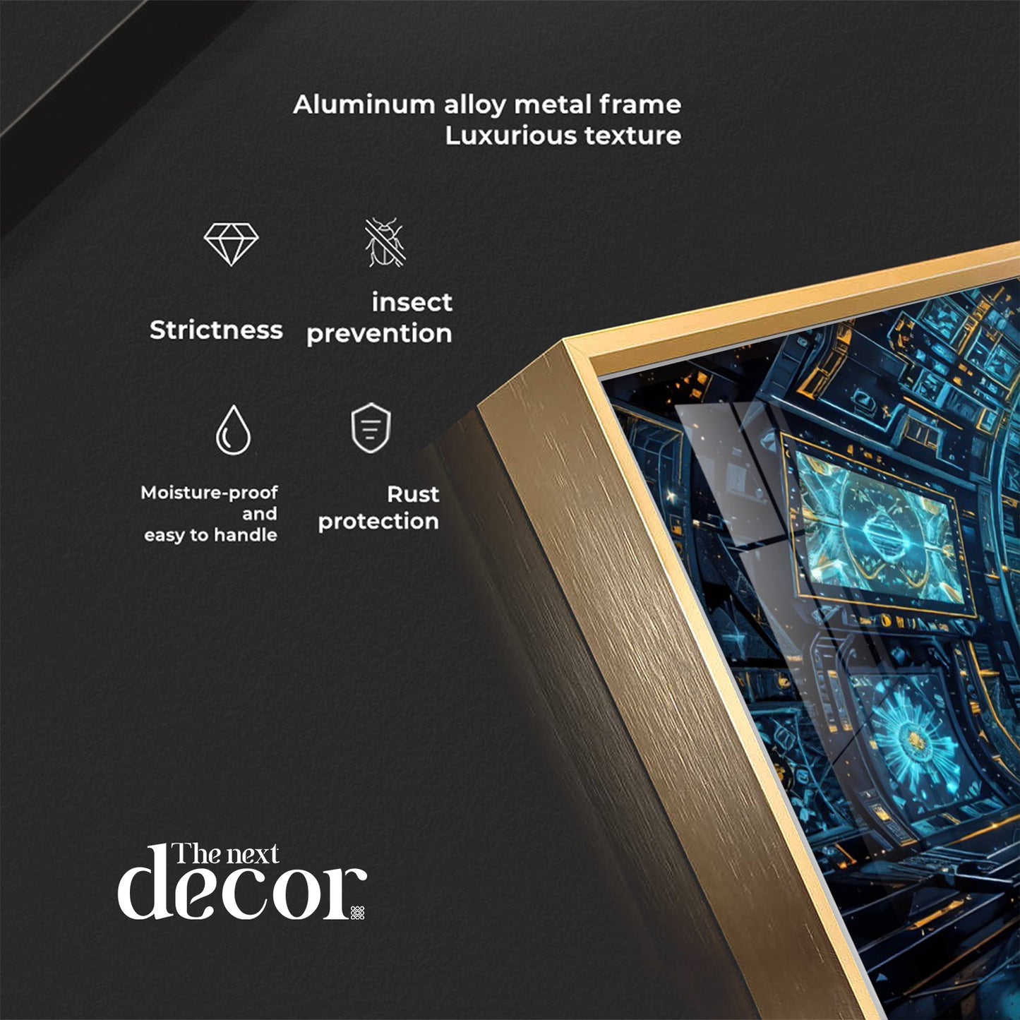 Luxe Zen Buddha Premium Acrylic Horizontal Wall Art