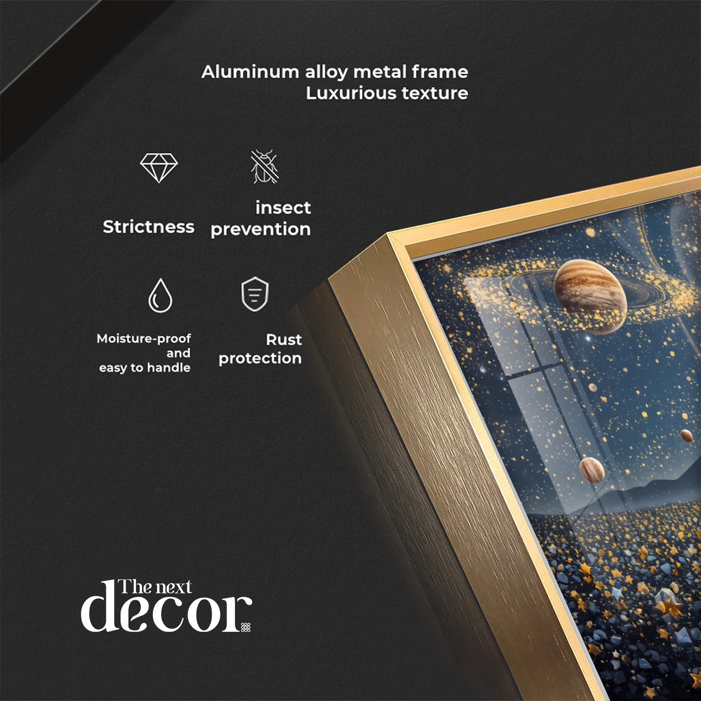 Peaceful Reflection Of Buddha Premium Acrylic Horizontal Wall Art