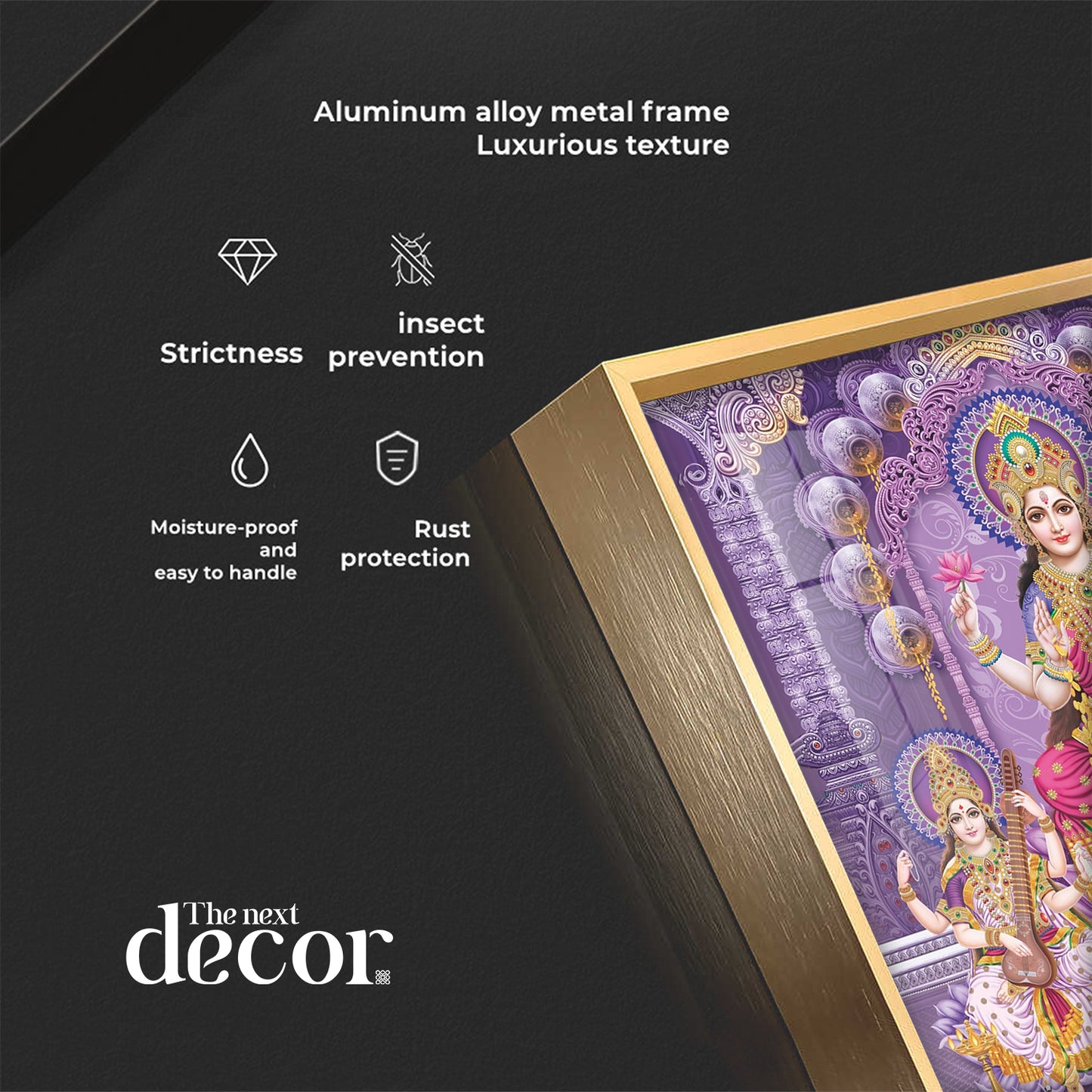 Ethereal Goddess Premium Acrylic Square Wall Art