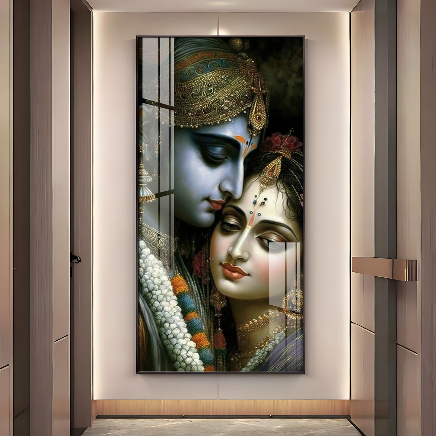 Sacred Love Premium Acrylic Vertical Wall Art
