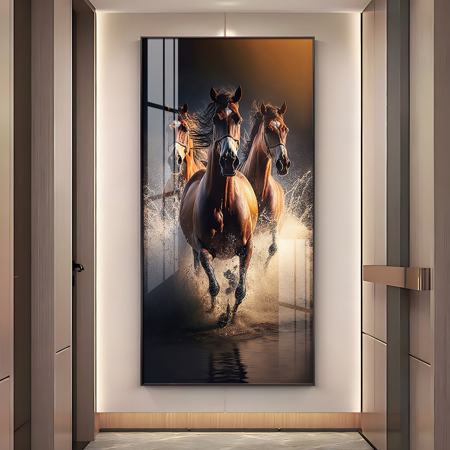 Beauty With Wilderness Premium Acrylic Vertical Wall Art