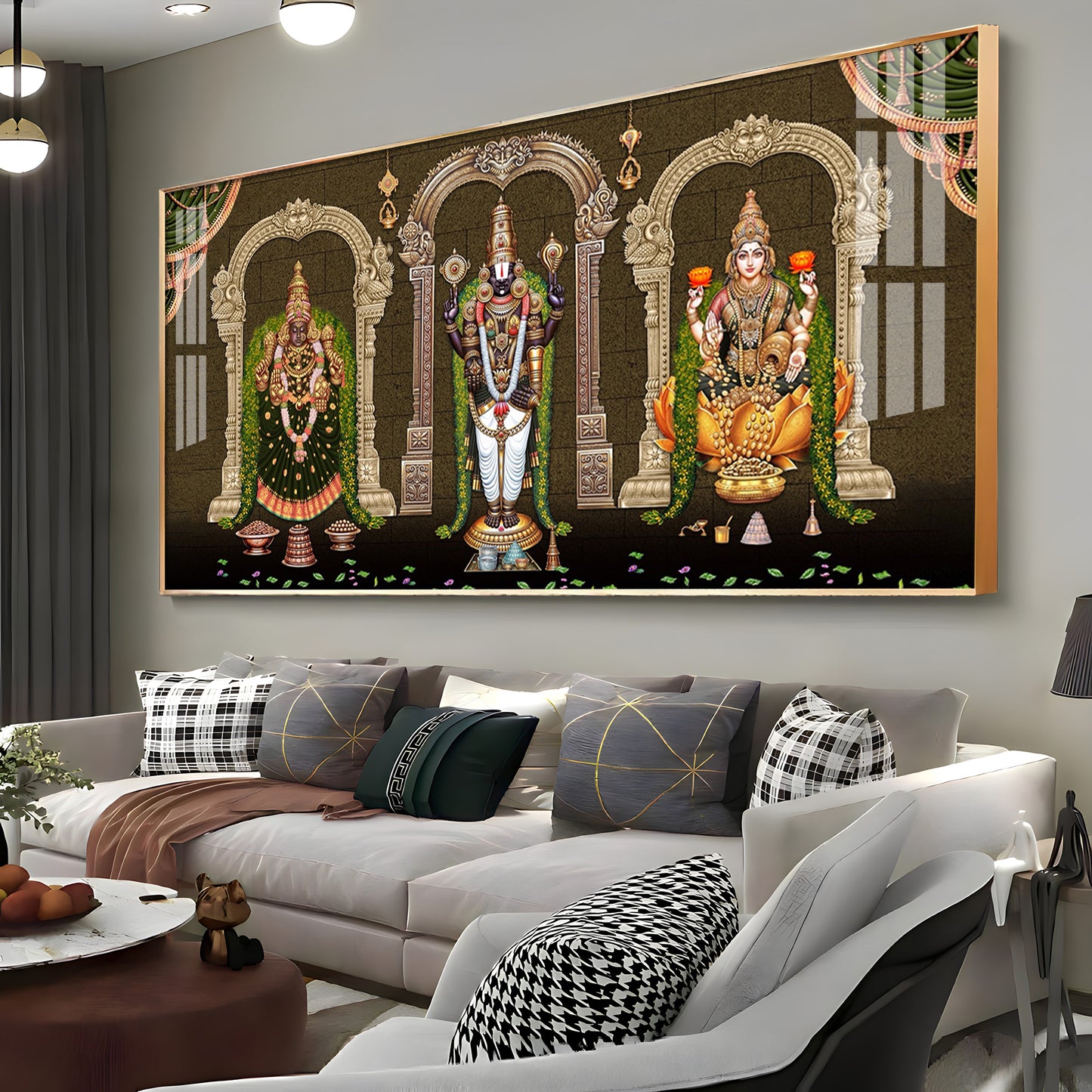 Ethereal Deities Premium Acrylic Horizontal Wall Art