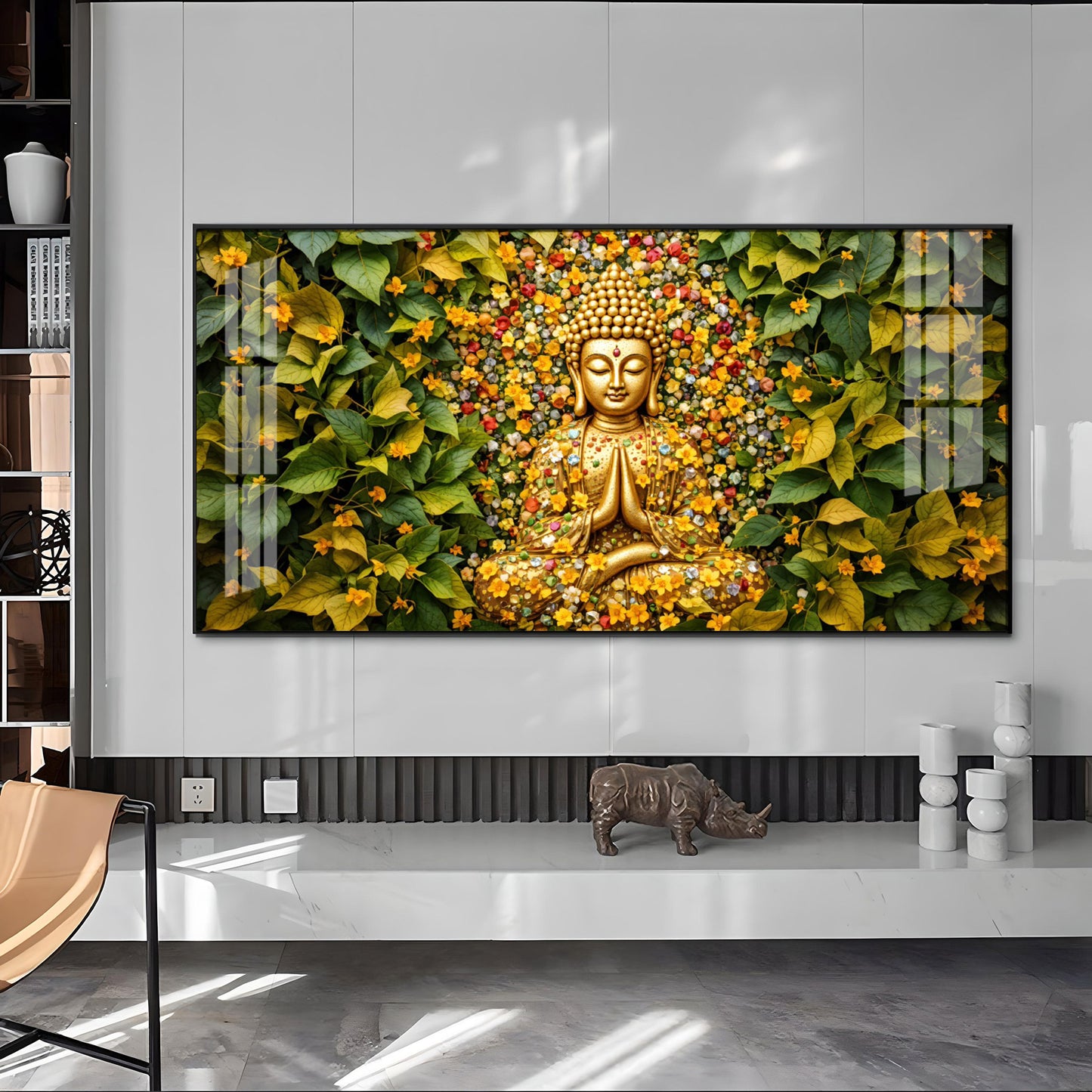 Peaceful Guardian Wall Piece Premium Acrylic Horizontal Wall Art