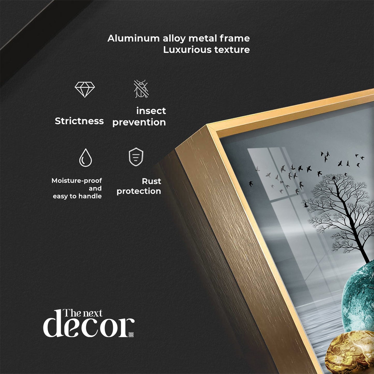 Colorful Glory Premium Acrylic Wall Art (Set of 3) - The Next Decor