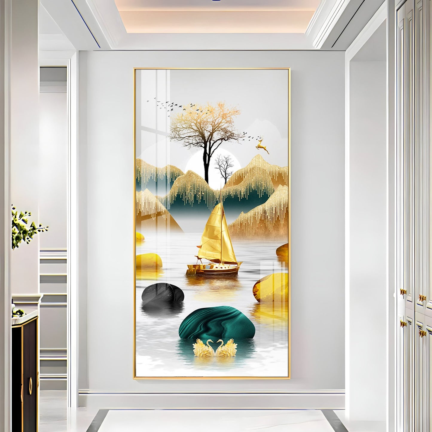 Fairytale Forest Luxury Crystal Wall Art - The Next Decor