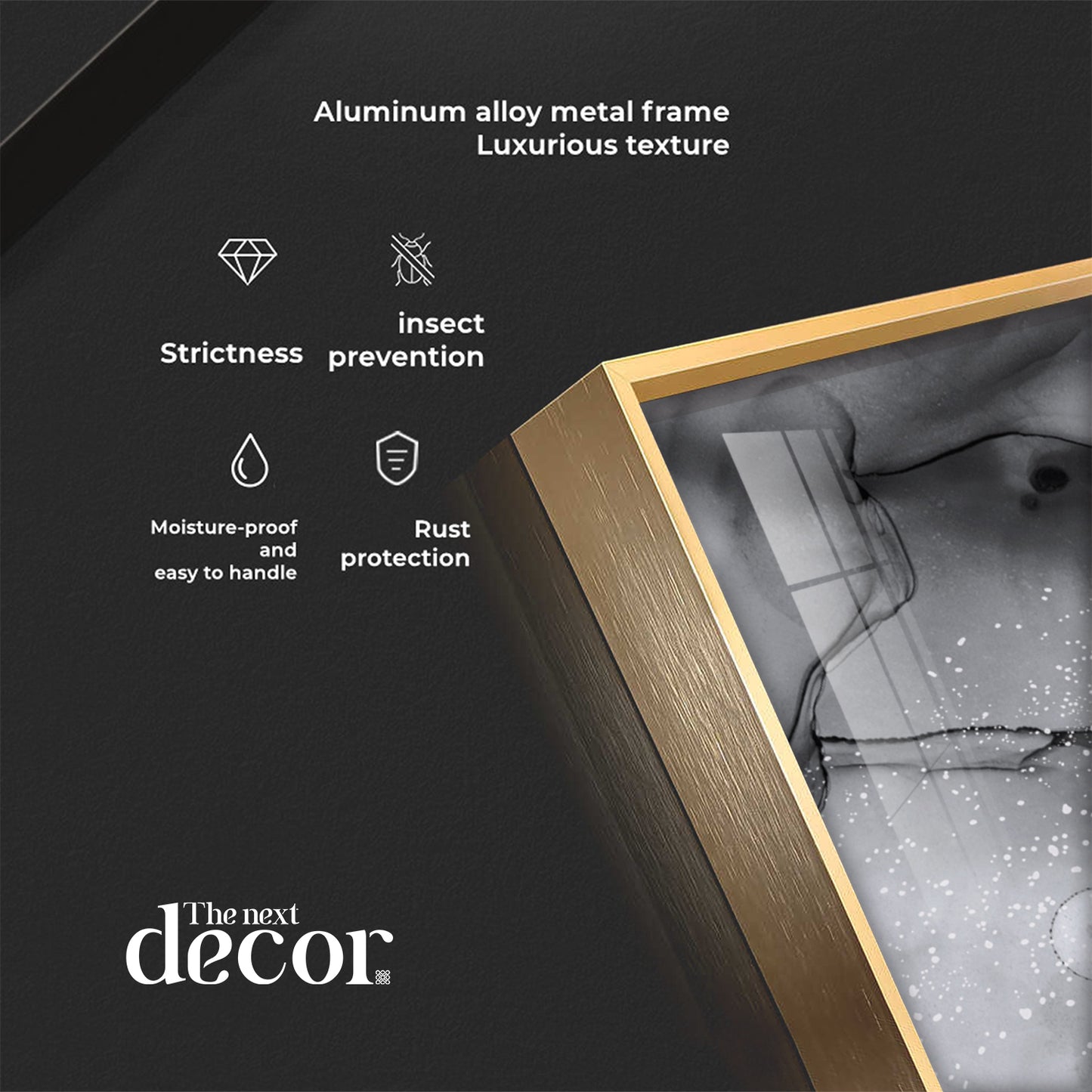 Limitless Delights Luxury Crystal Horizontal Wall Art