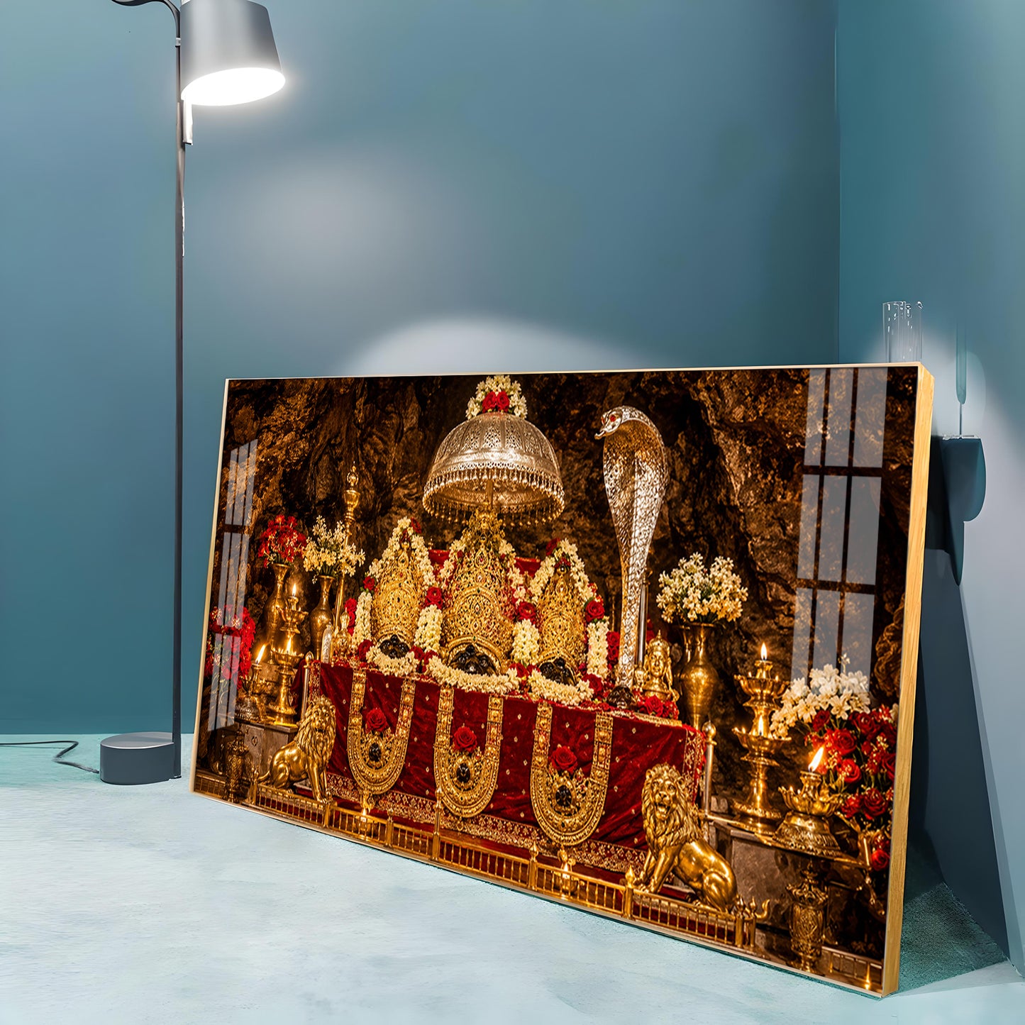 Maa Vaishno Devi Shakti Peeth Premium Acrylic Horizontal Wall Art