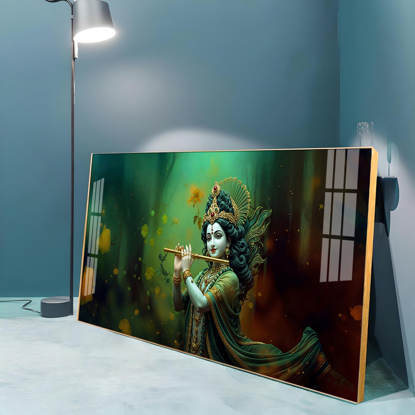 Murli Manohar Premium Acrylic Horizontal Wall Art