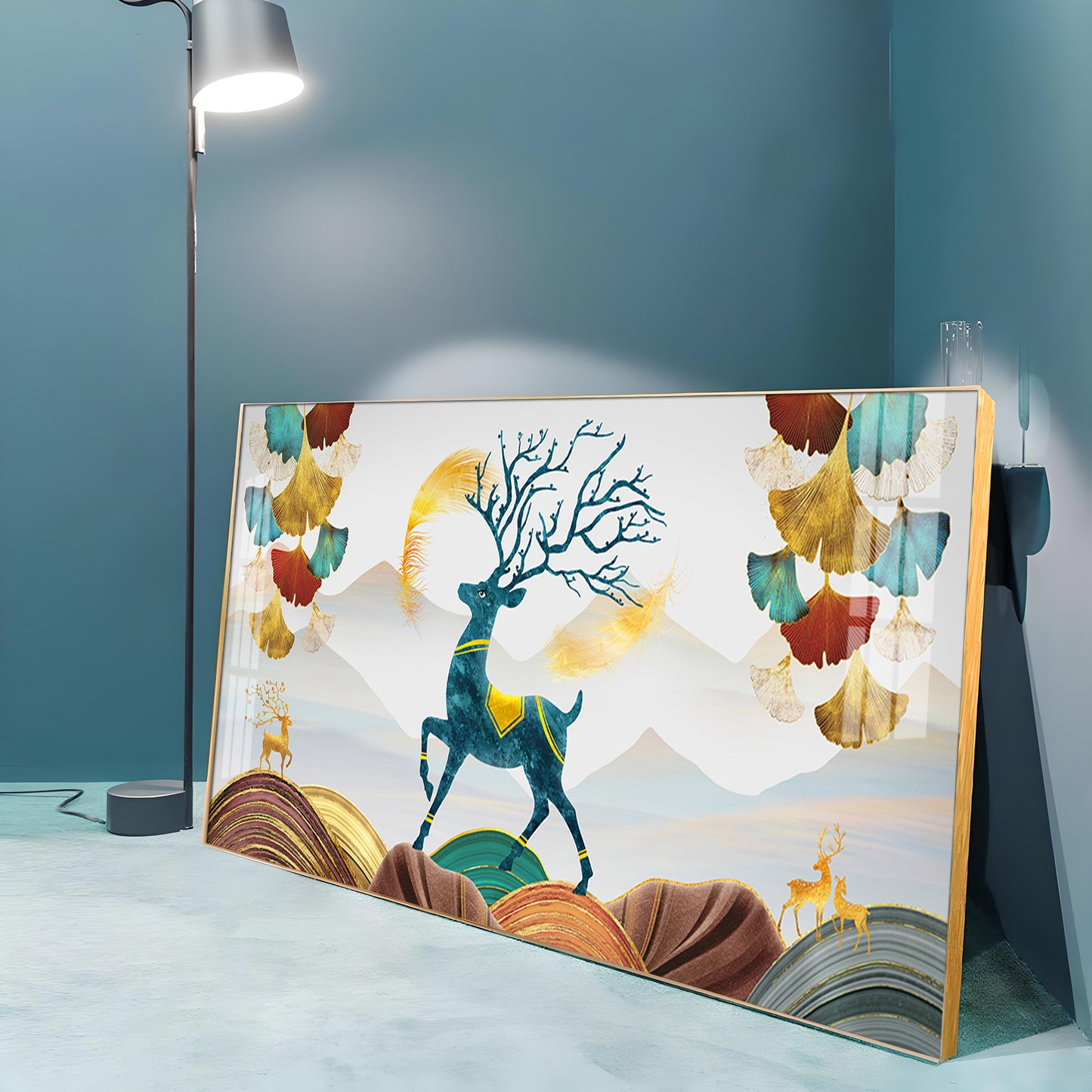 Grace & Peace With Deer Premium Acrylic Horizontal Wall Art