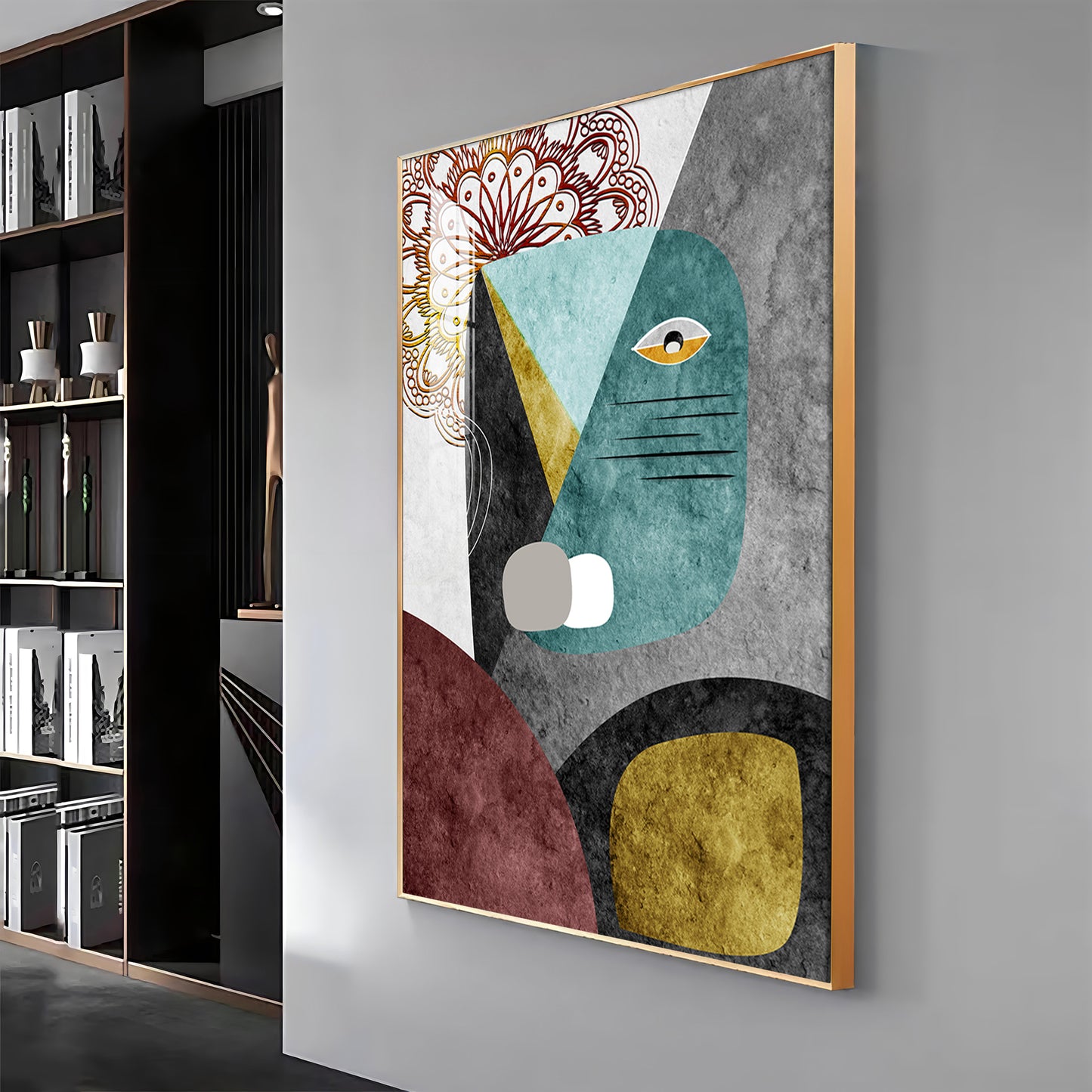 Nature's Harmony Premium Acrylic Vertical Wall Art