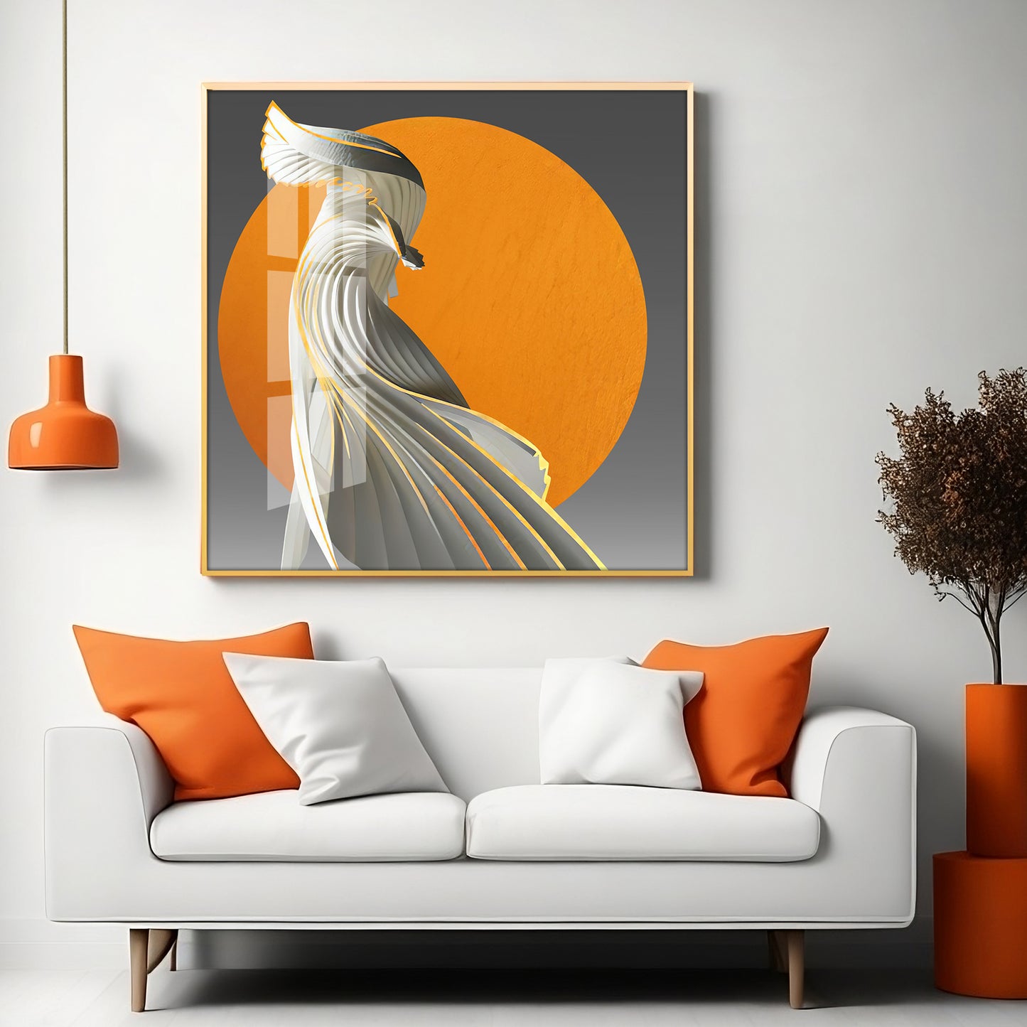 Creative Abstract Premium Acrylic Square Wall Art