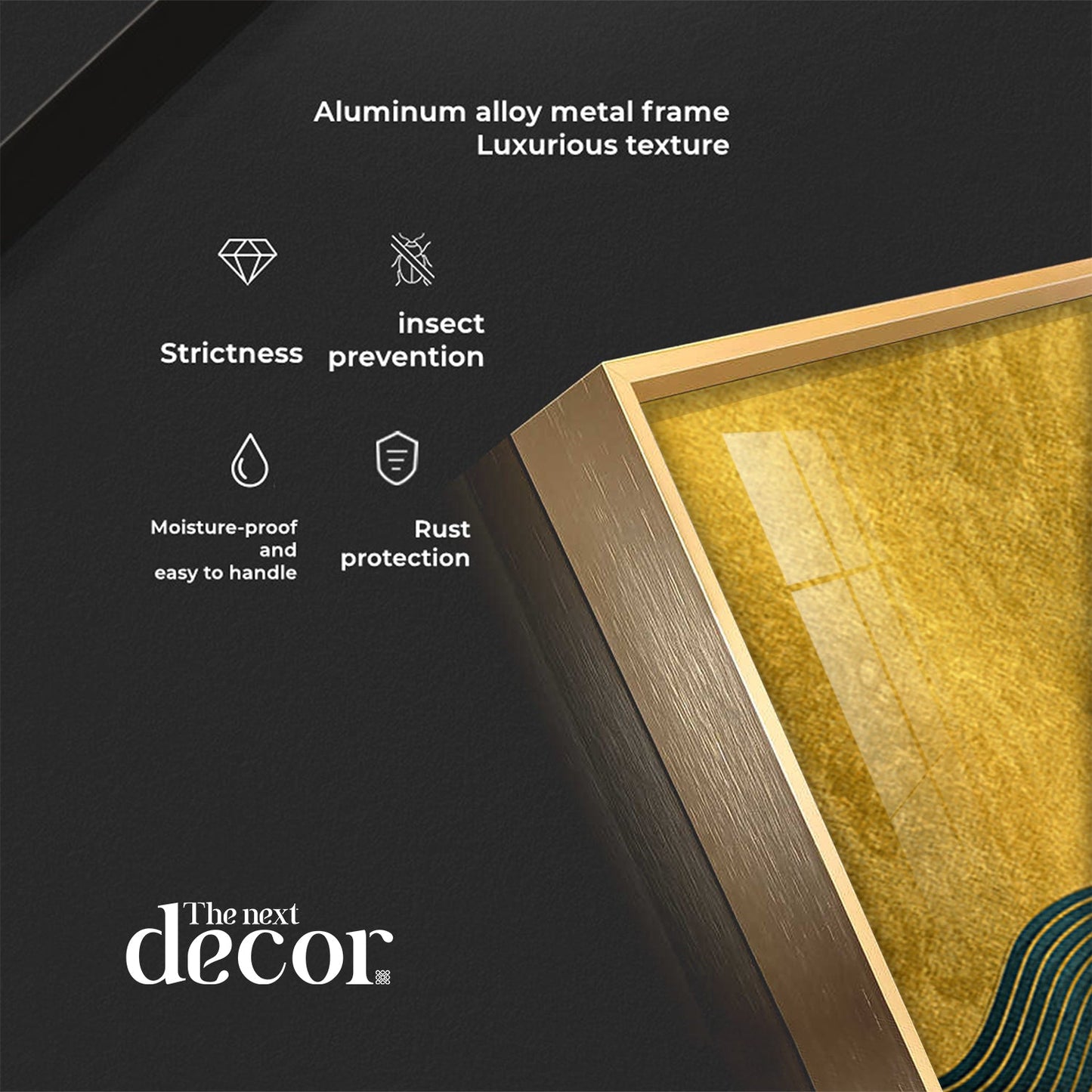 Limitless Delights Luxury Crystal Vertical Wall Art - The Next Decor