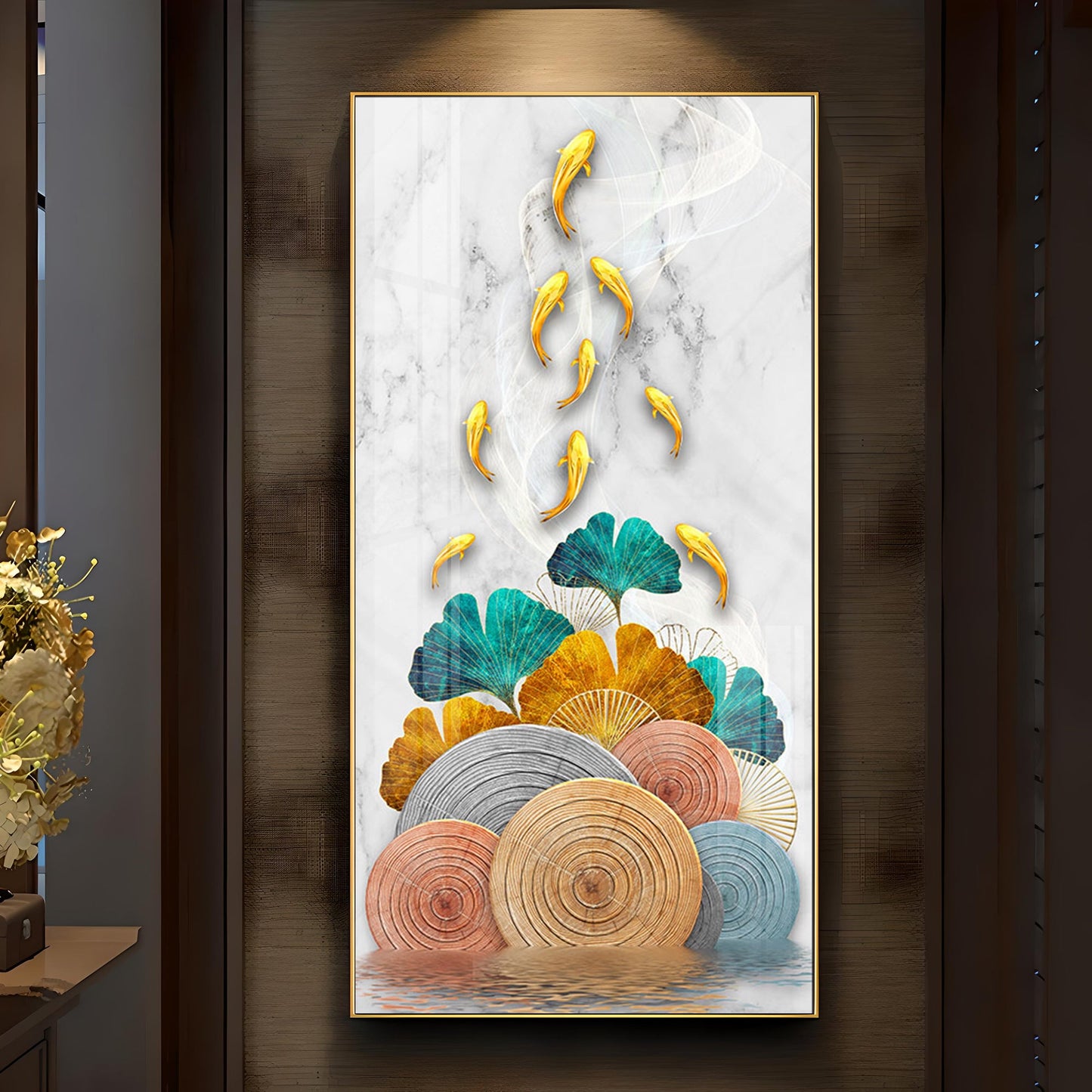 Magical Nordic Scene Luxury Crystal Wall Art - The Next Decor