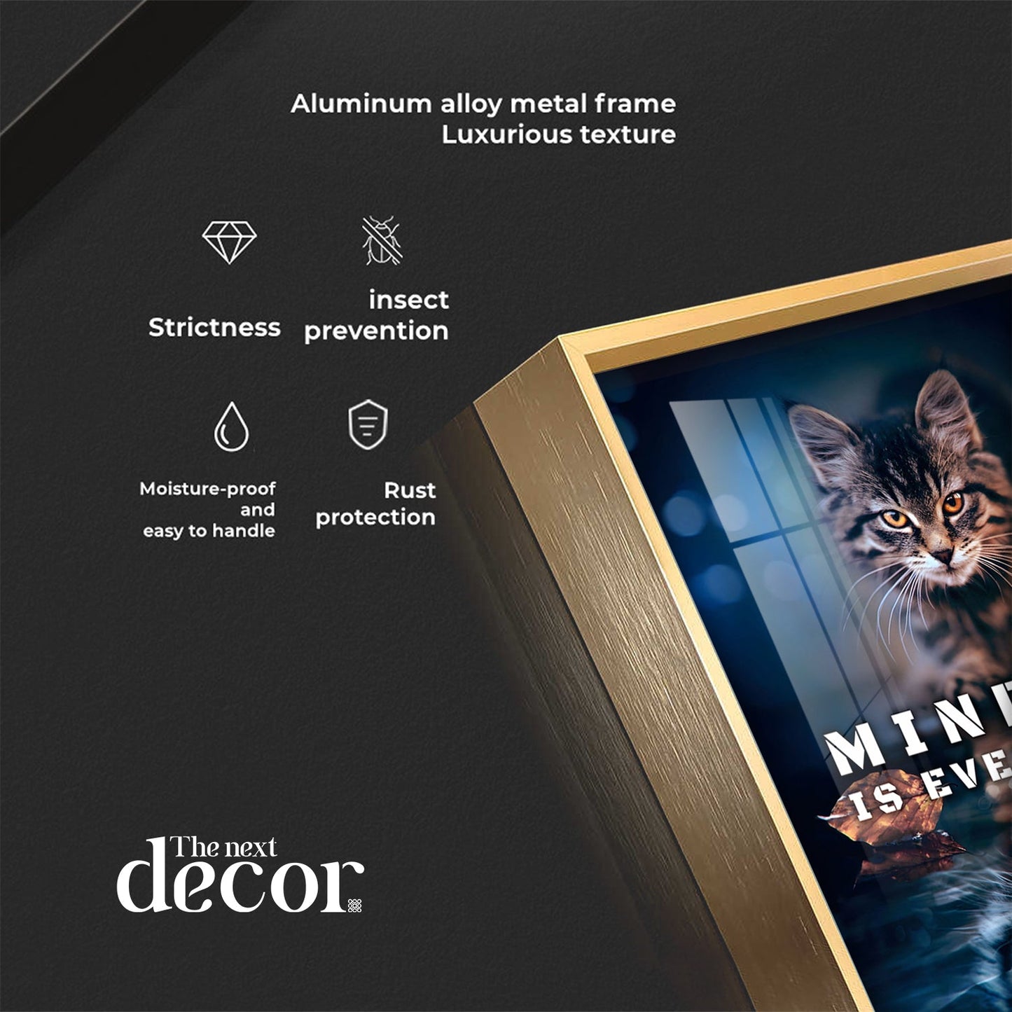 Mindset Is Everything Premium Acrylic Vertical Wall Art - The Next Decor