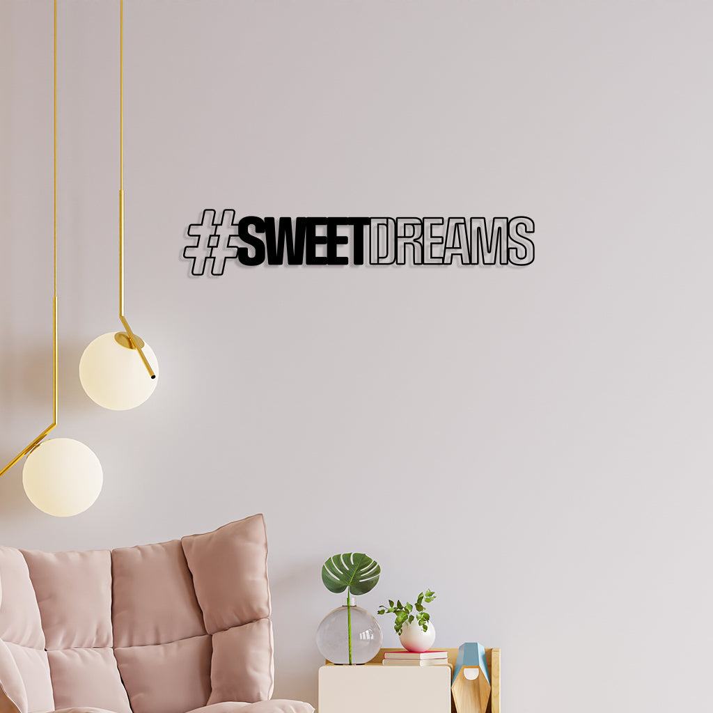 Sweet Dreams Metal Wall Art