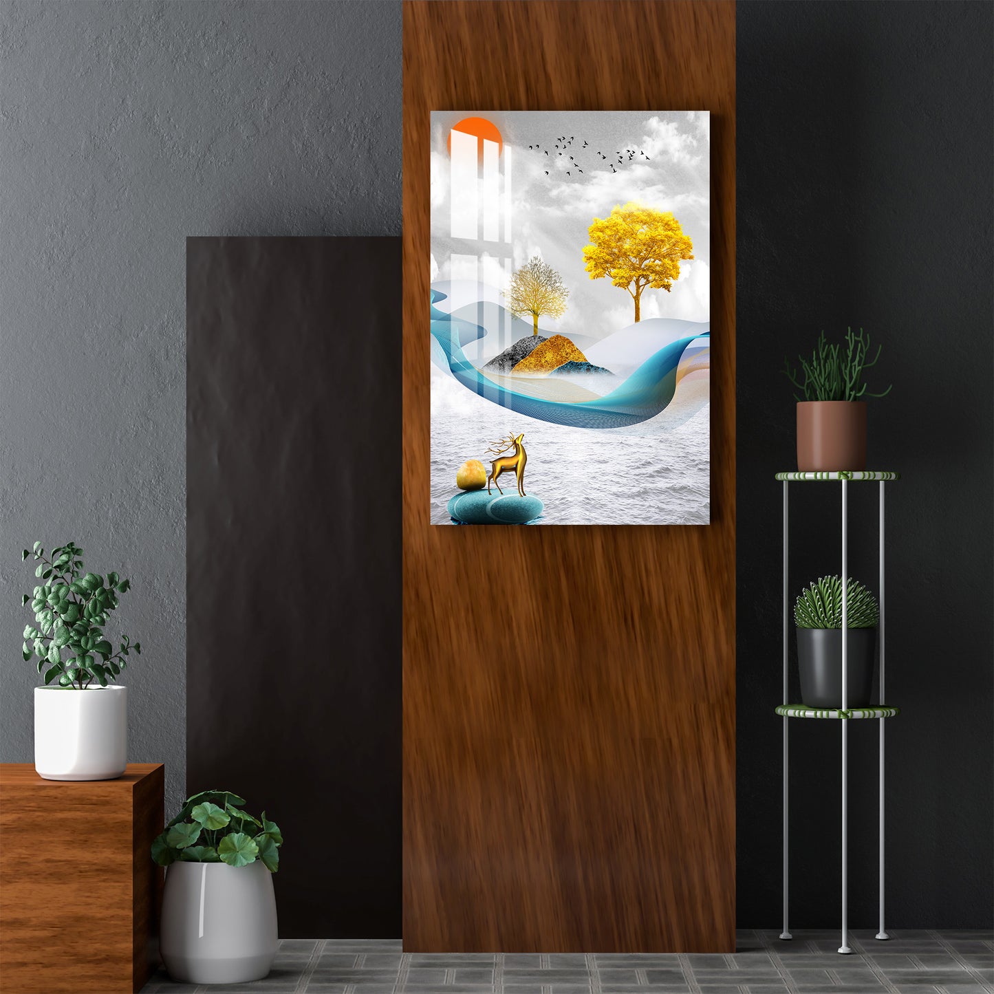 Icy Morning Acrylic Wall Art