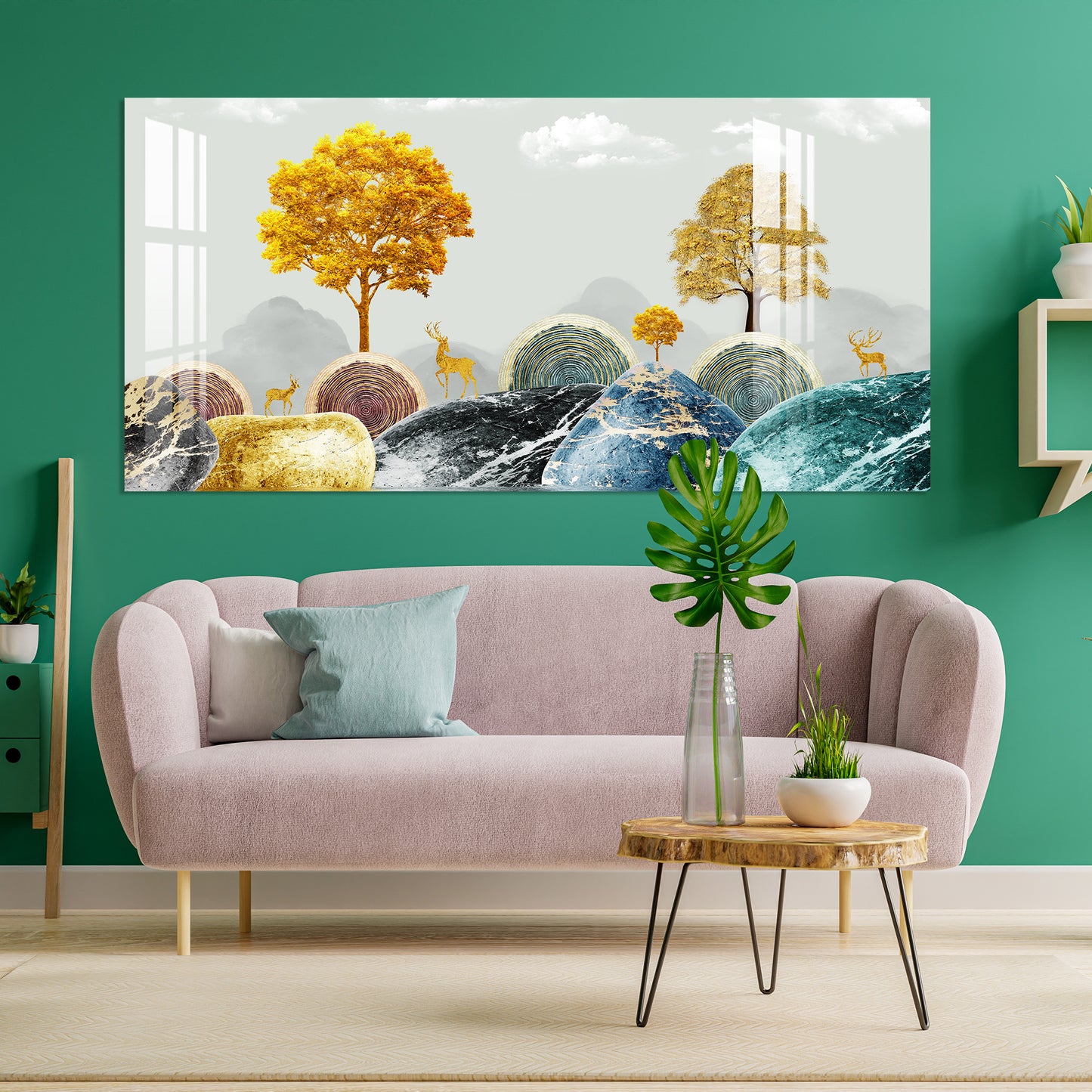 River Shore Acrylic Wall Art