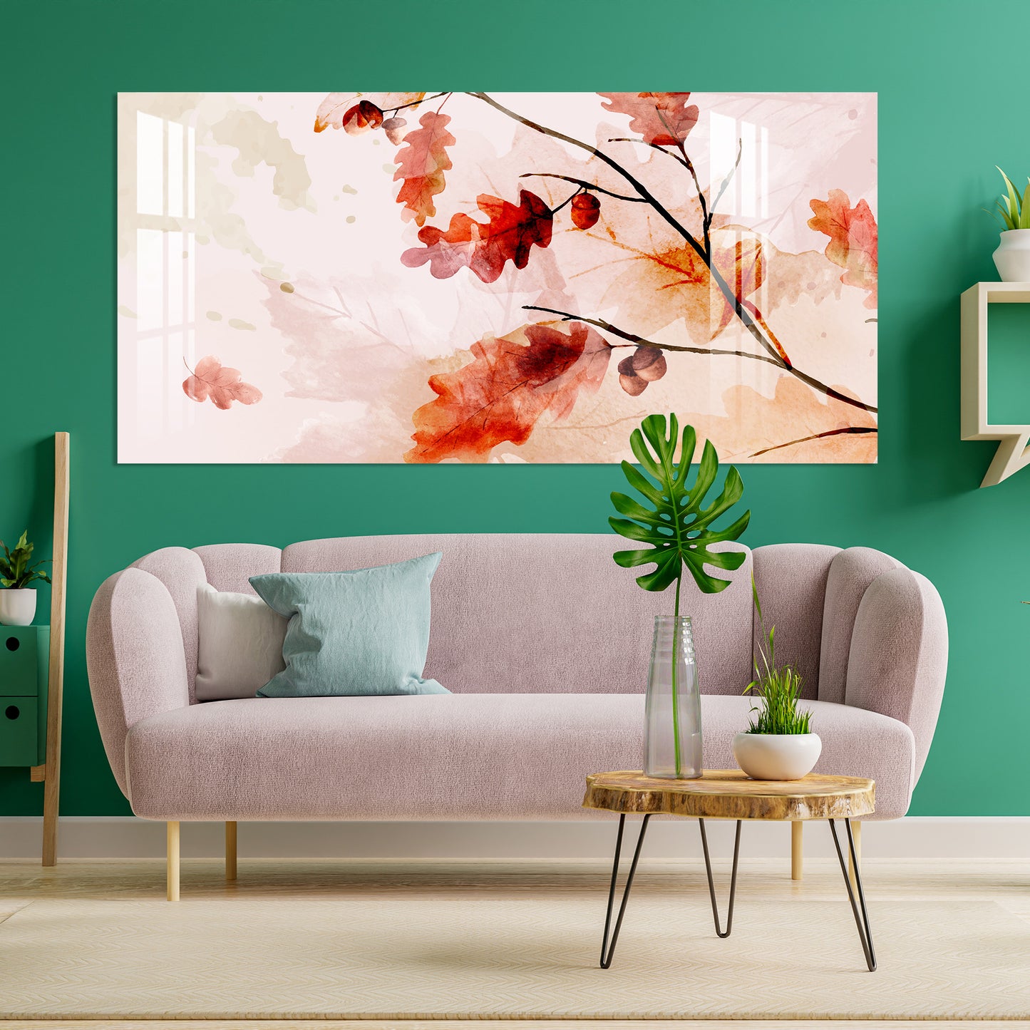 Branches & Leaves Acrylic Wall Art