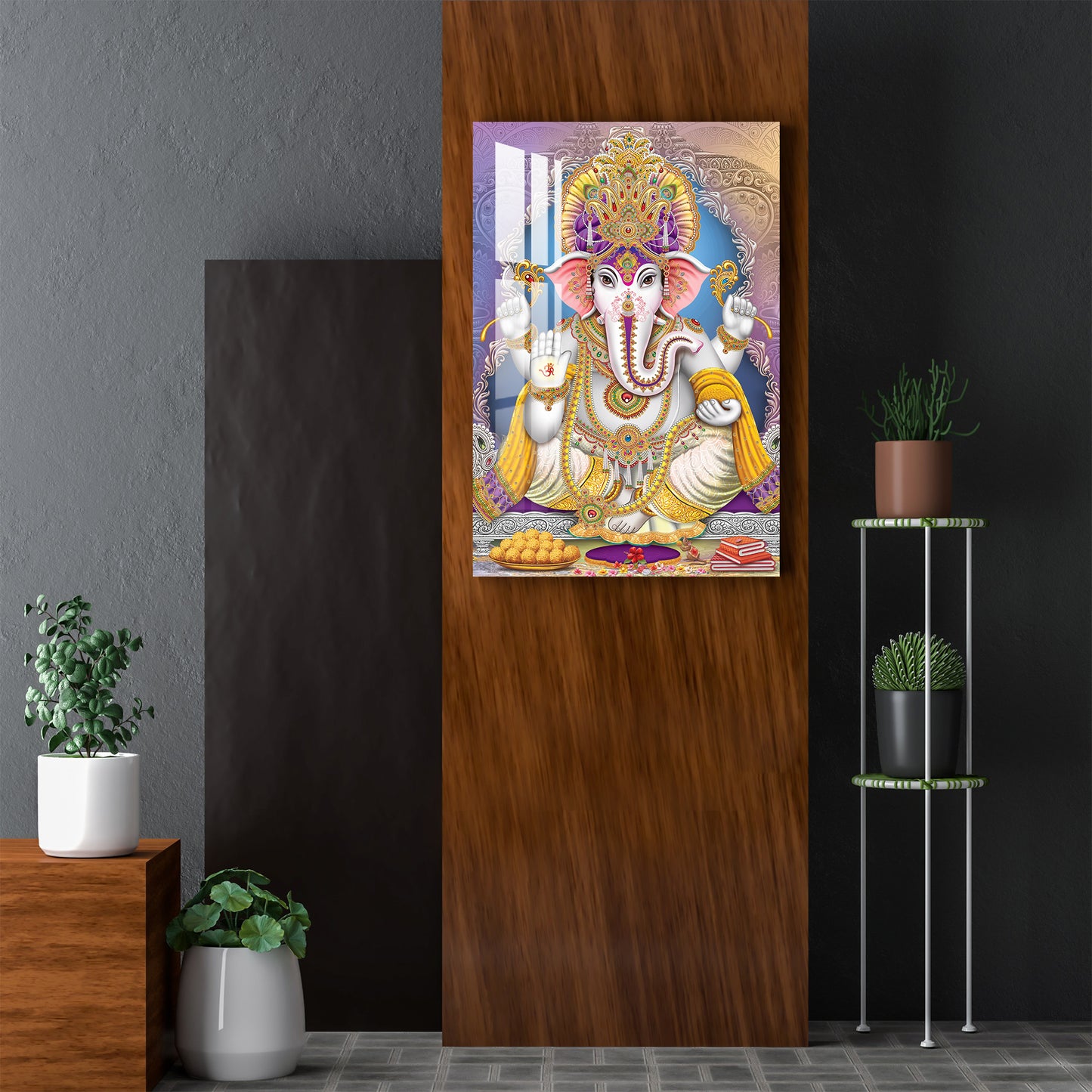 Mangalmurti Ganesh Acrylic Wall Art