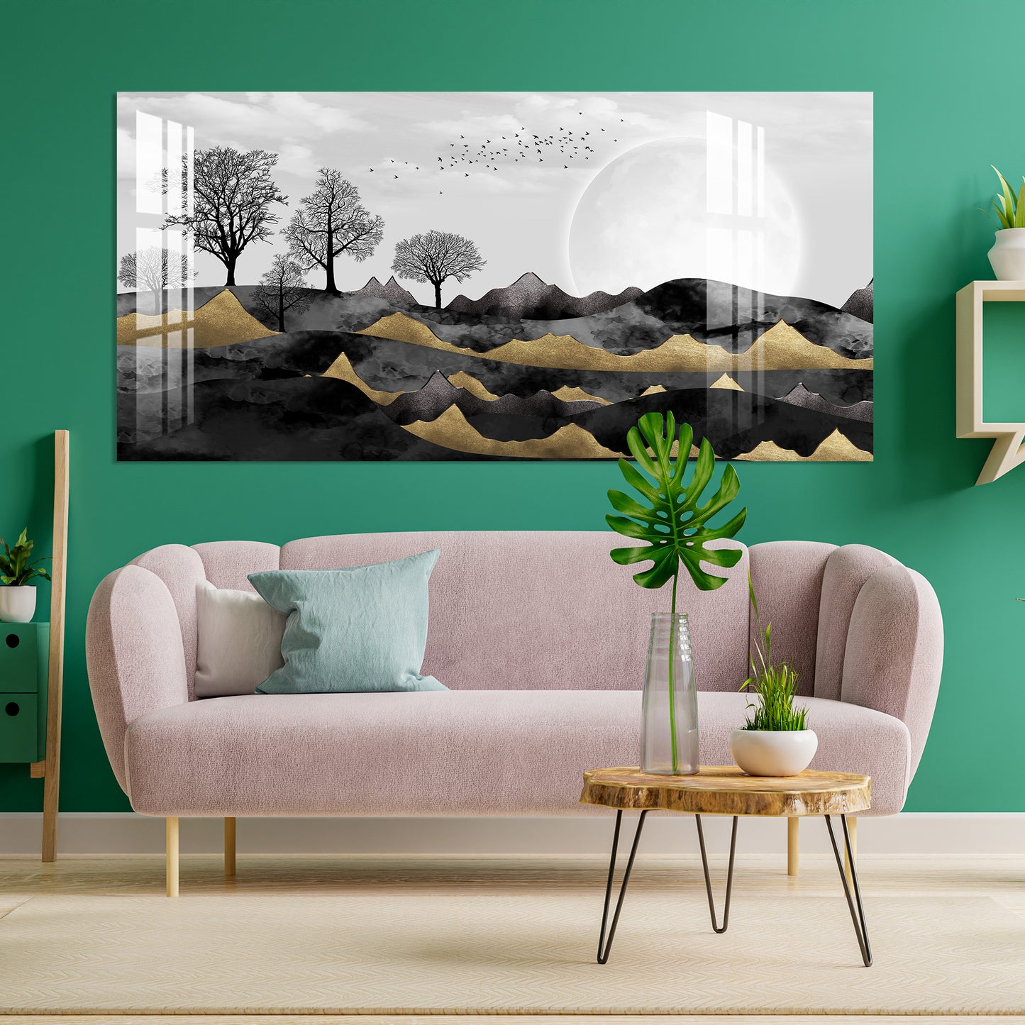 Haunted Forest Acrylic Wall Art