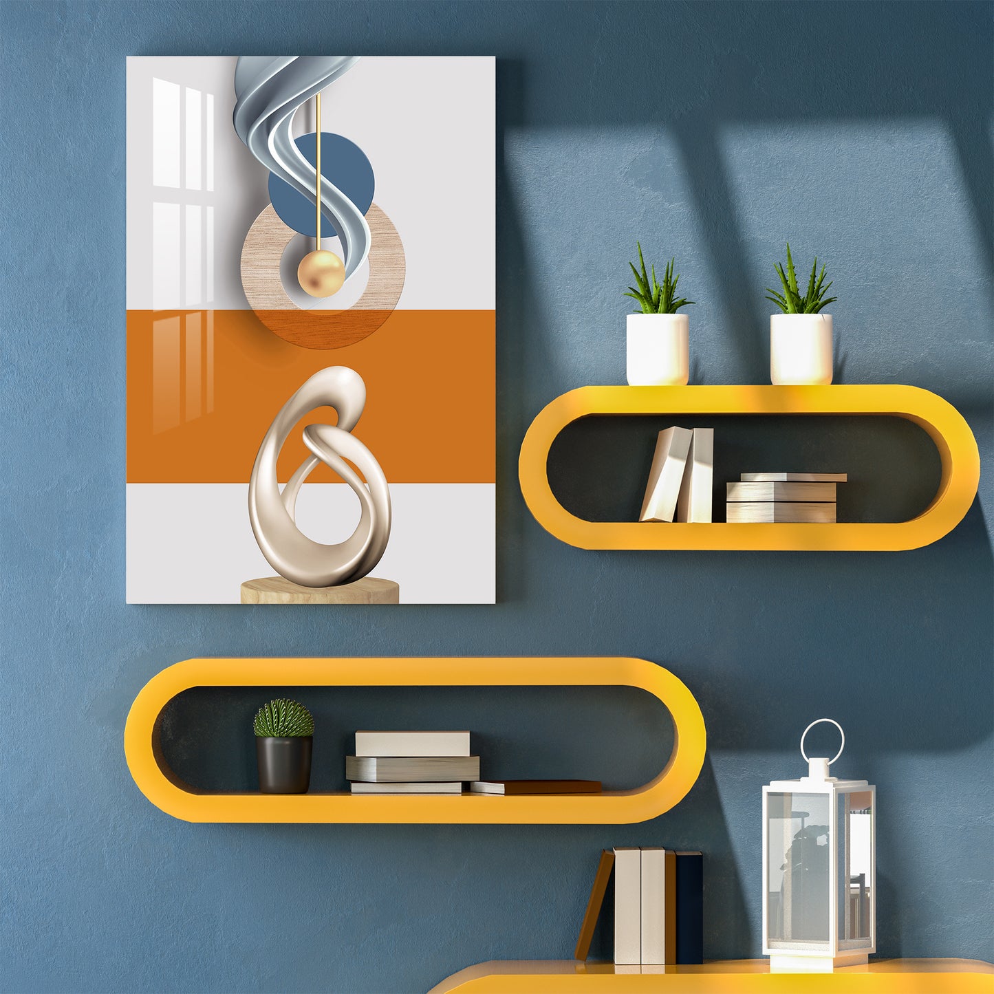 Irregular Rounds Acrylic Wall Art