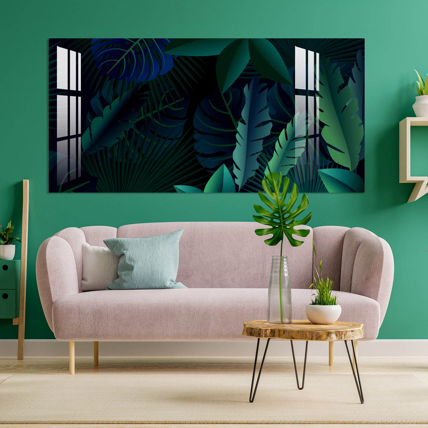Beautiful Leaves Acrylic Wall Art