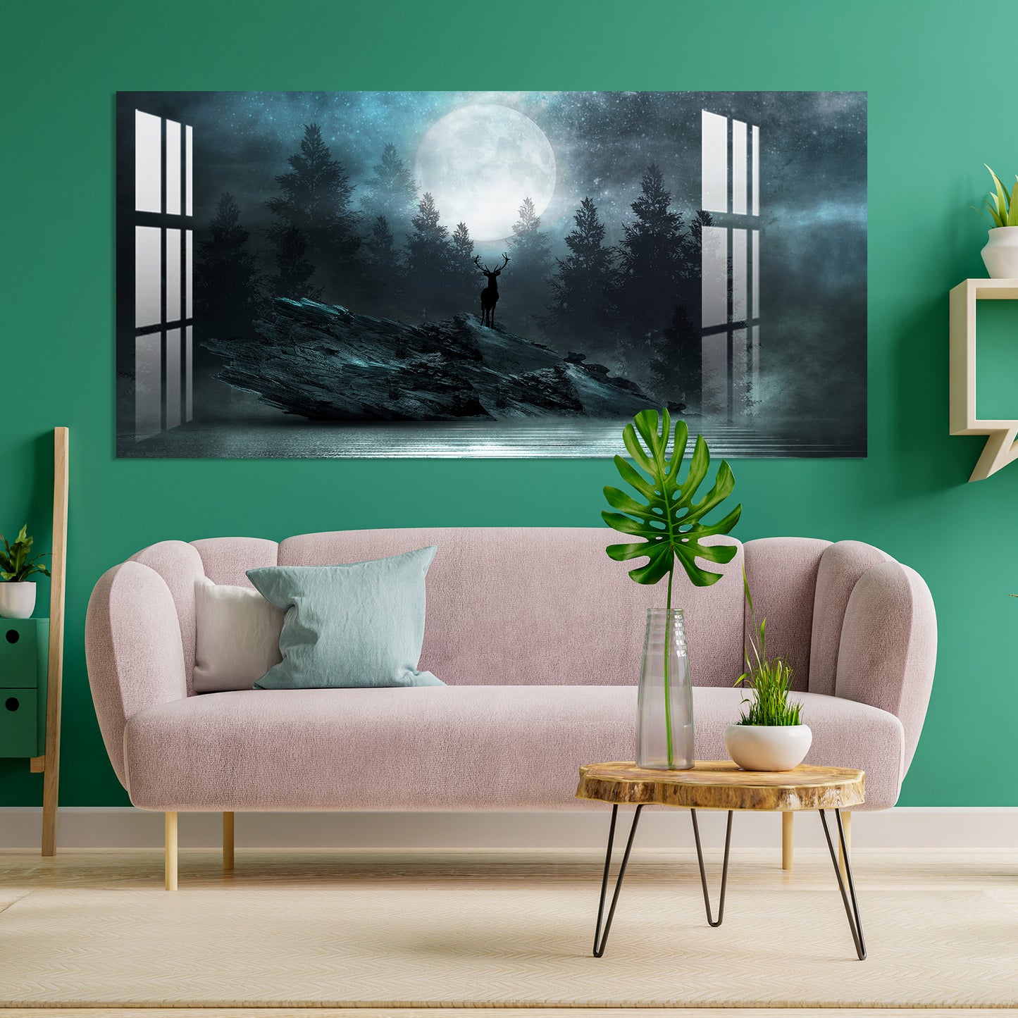 Dark Forest Acrylic Wall Art