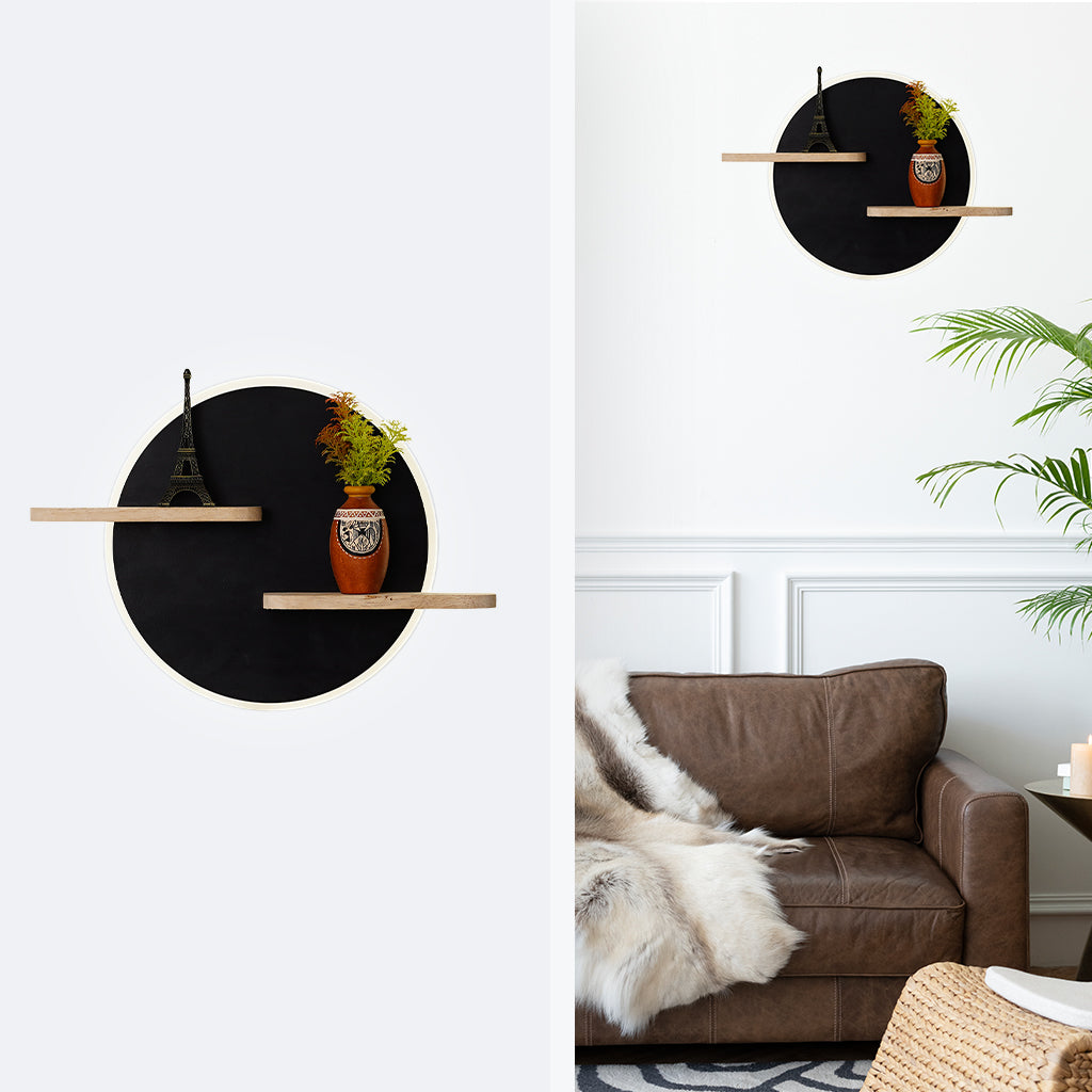 Ring Shaped LED Wall Light & Wall Lamp with Shelves