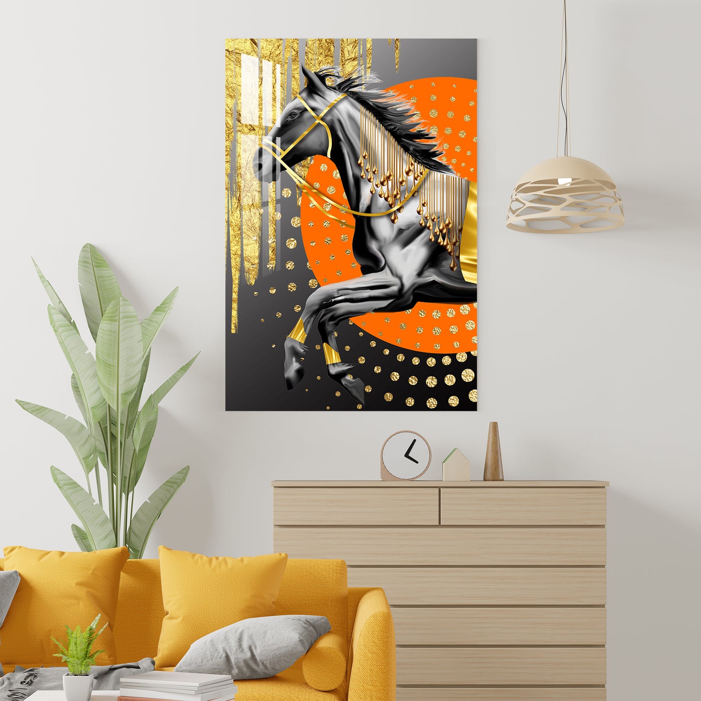 Modern Horse Acrylic Wall Art