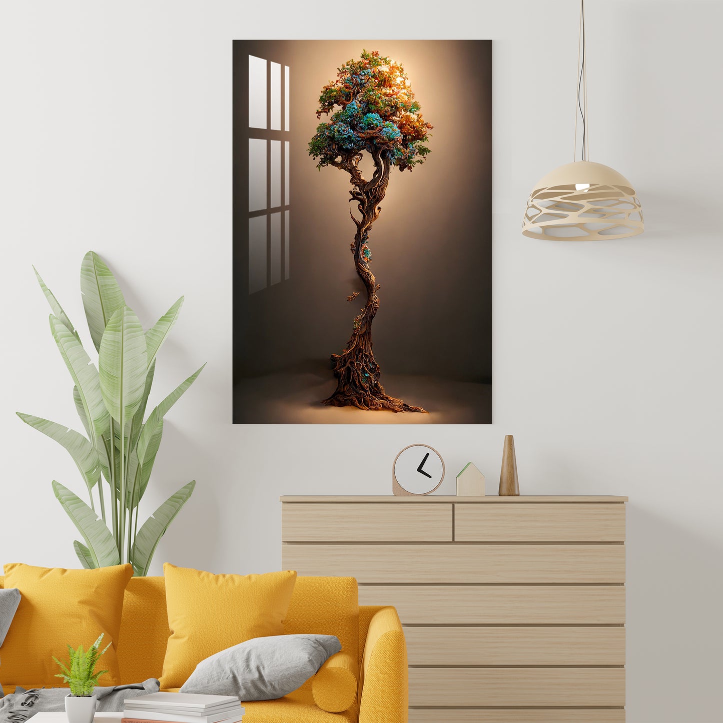 Old Beautiful Tree Acrylic Wall Art