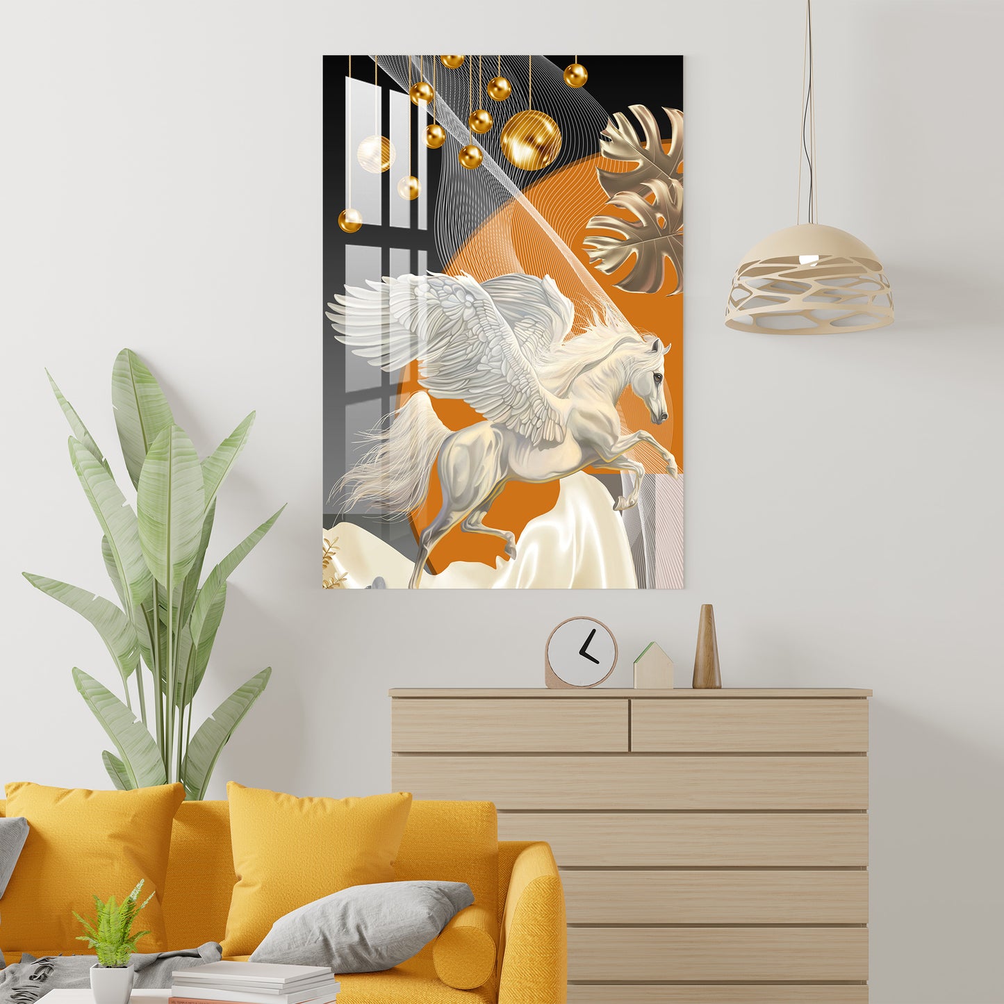 Beautiful Unicorn Acrylic Wall Art