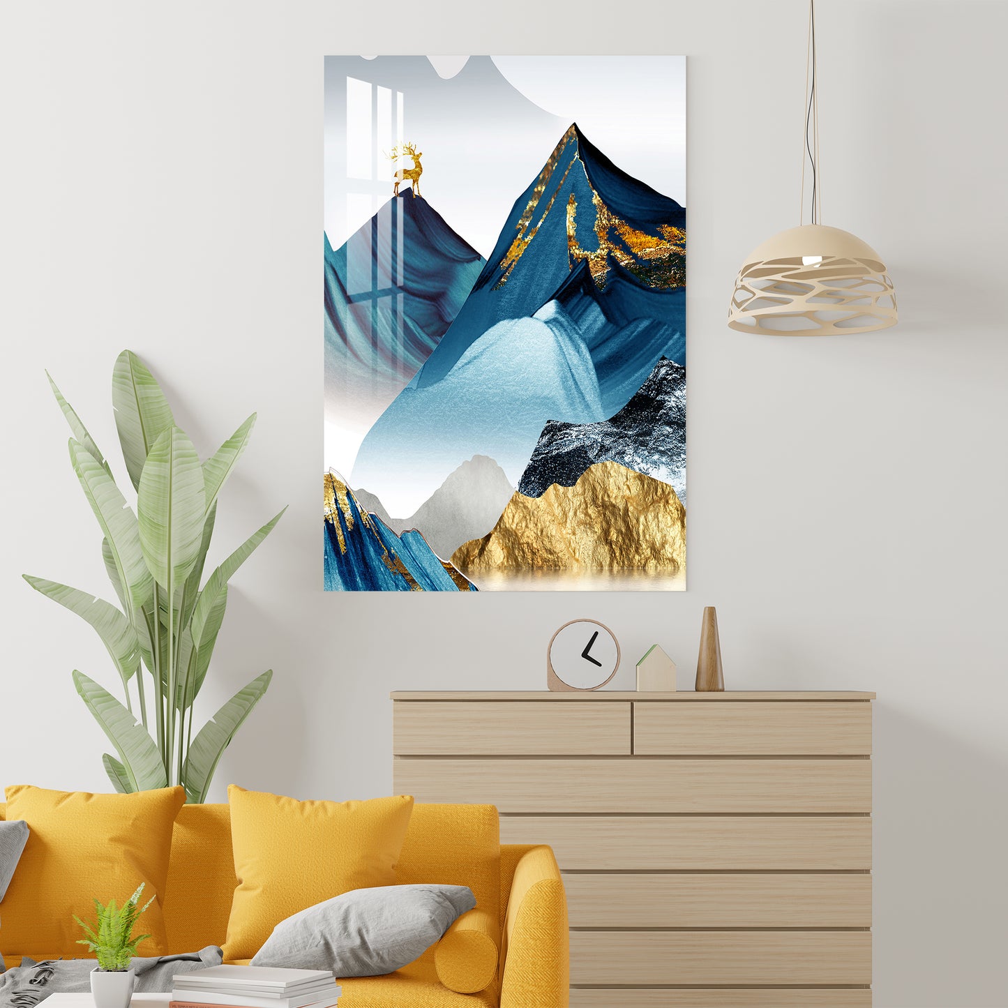 Mountain Landscape Acrylic Wall Art