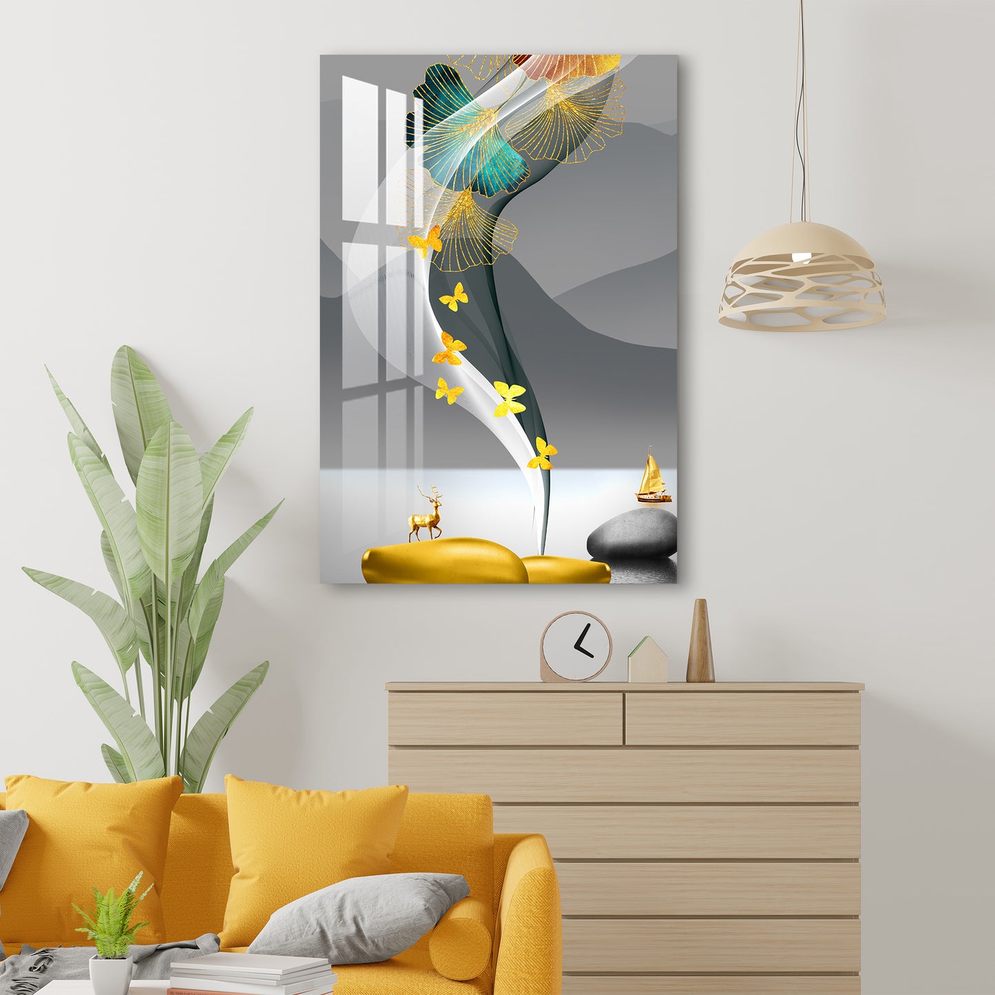 The Rising Sun Acrylic Wall Art