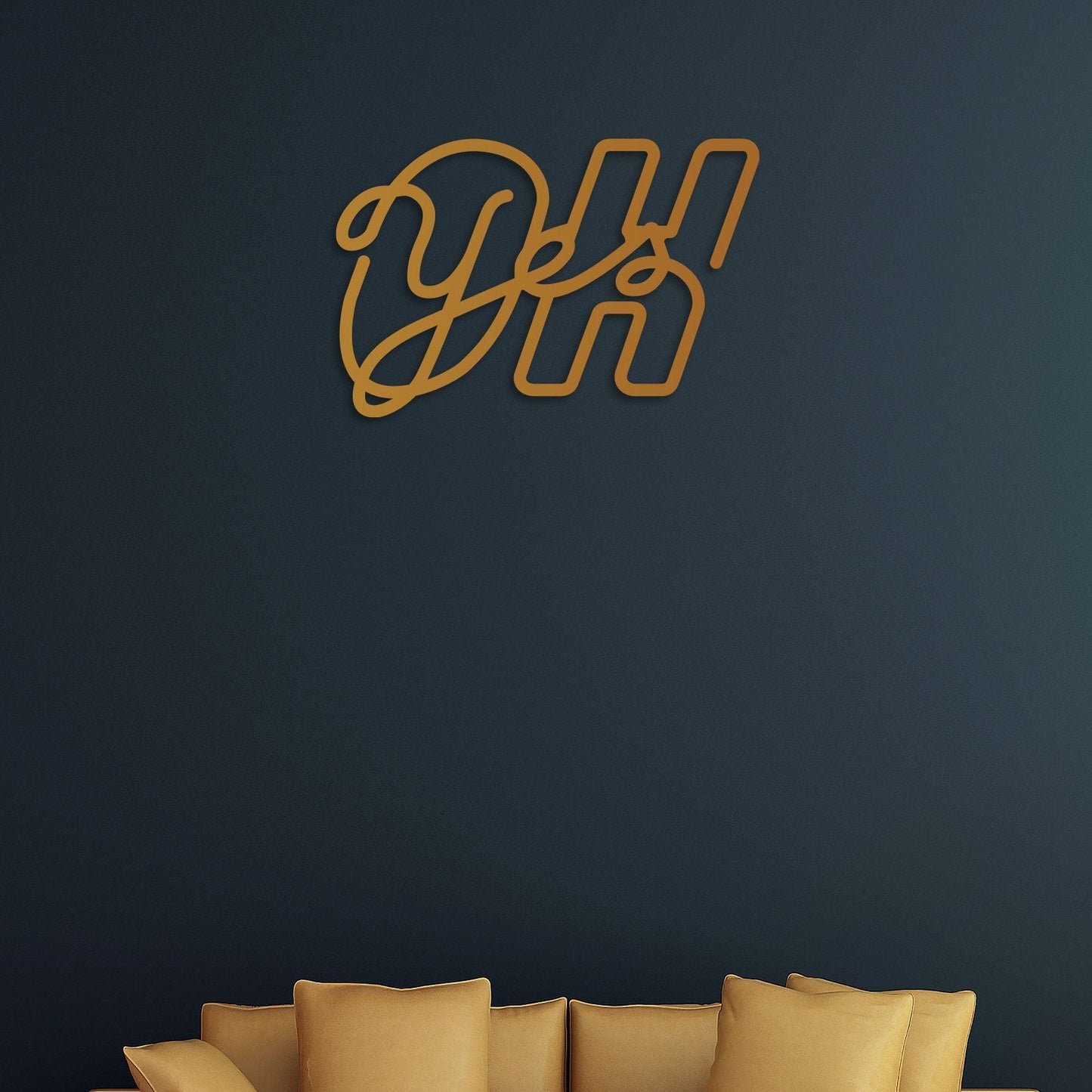 OK Yes Metal Wall Art 5