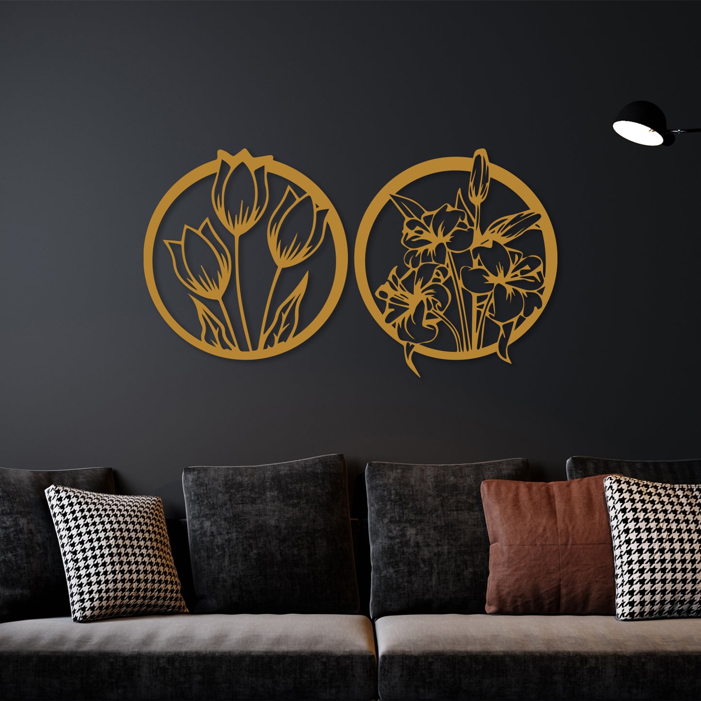 Lotus Metal Wall Art
