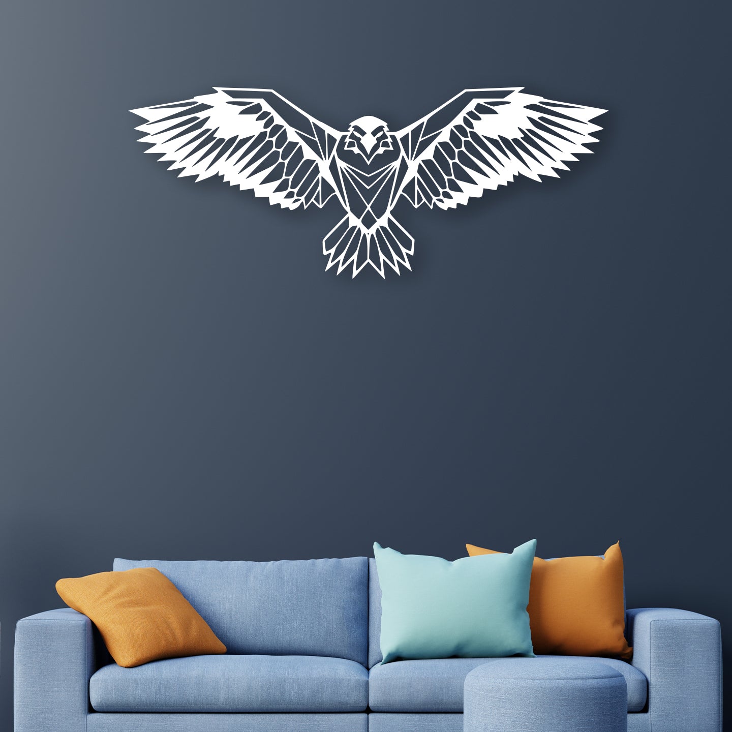 Flying Eagle Metal Wall Art