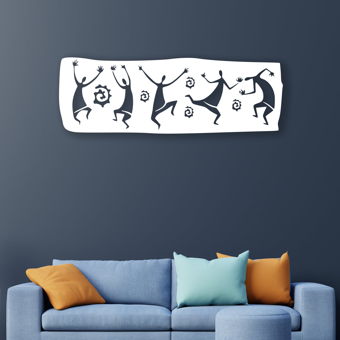 Kokopelli Dance Metal Wall Art