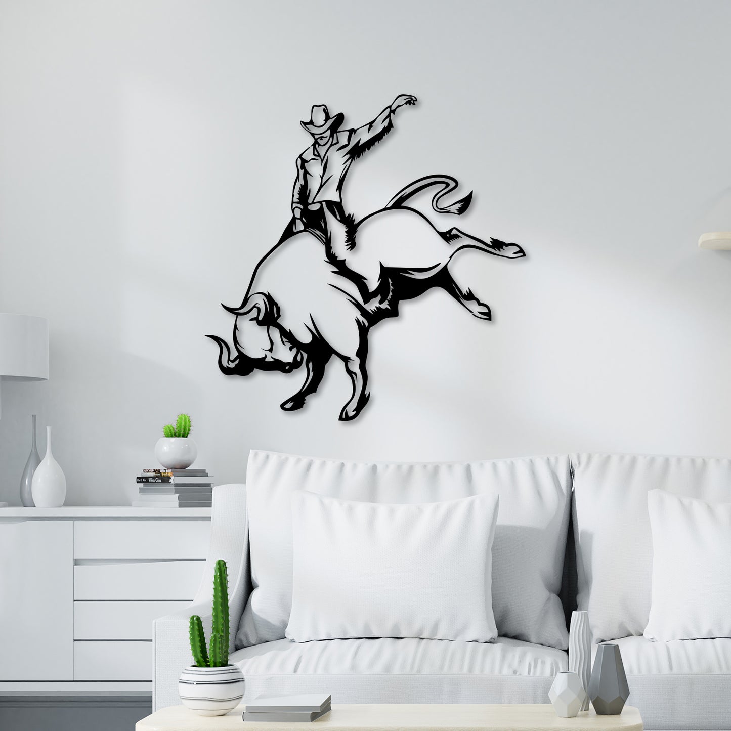 Spanish Bull Fight Metal Wall Art
